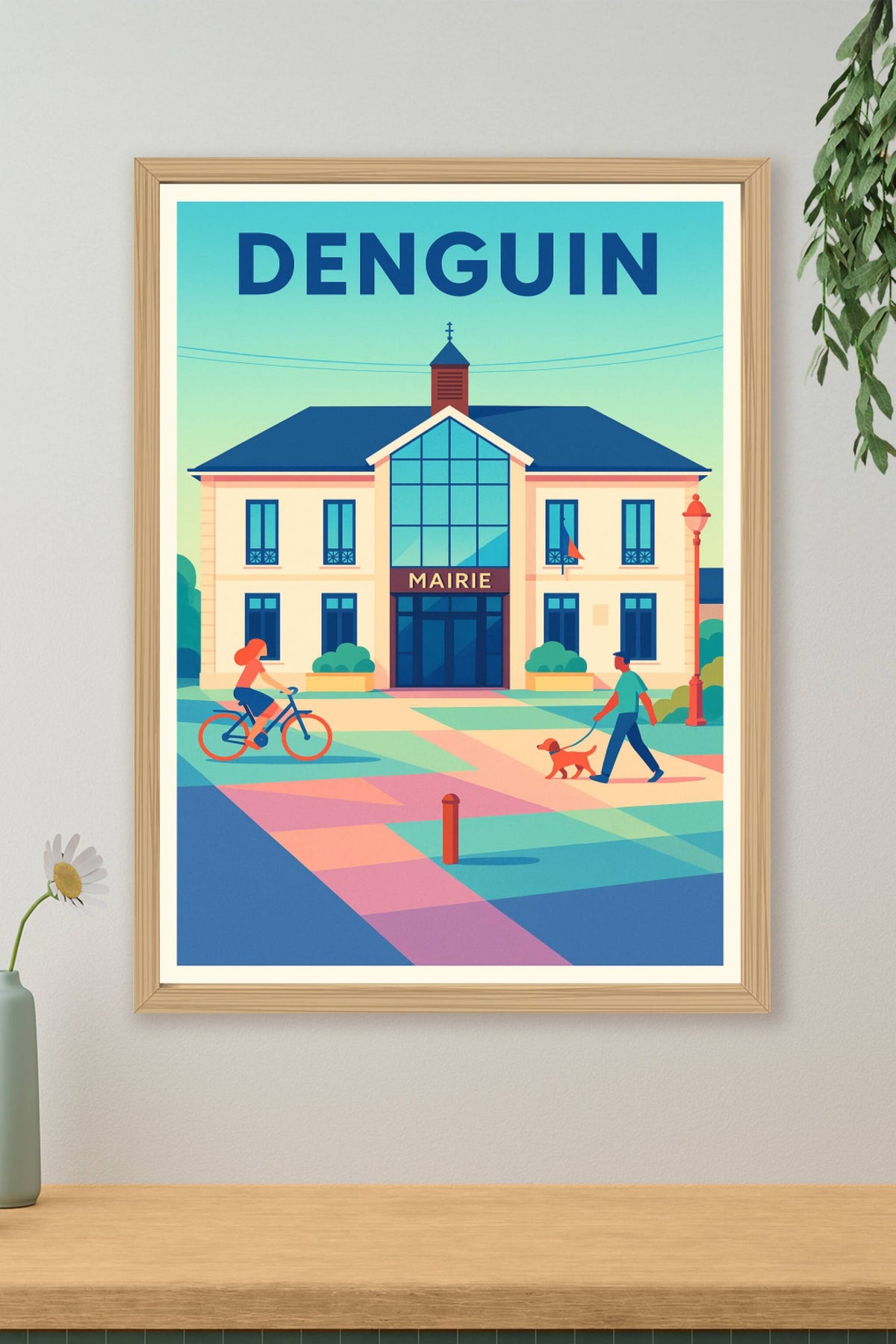 Affiche de Denguin - L'Esprit de la Vie Locale