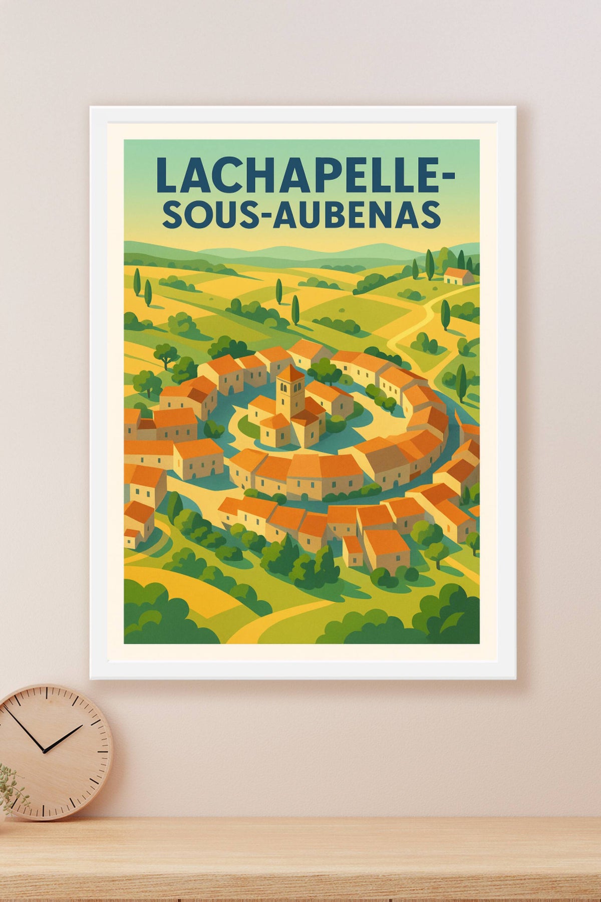 Affiche de Lachapelle-sous-Aubenas - Le charme authentique au cœur de l'Ardèche