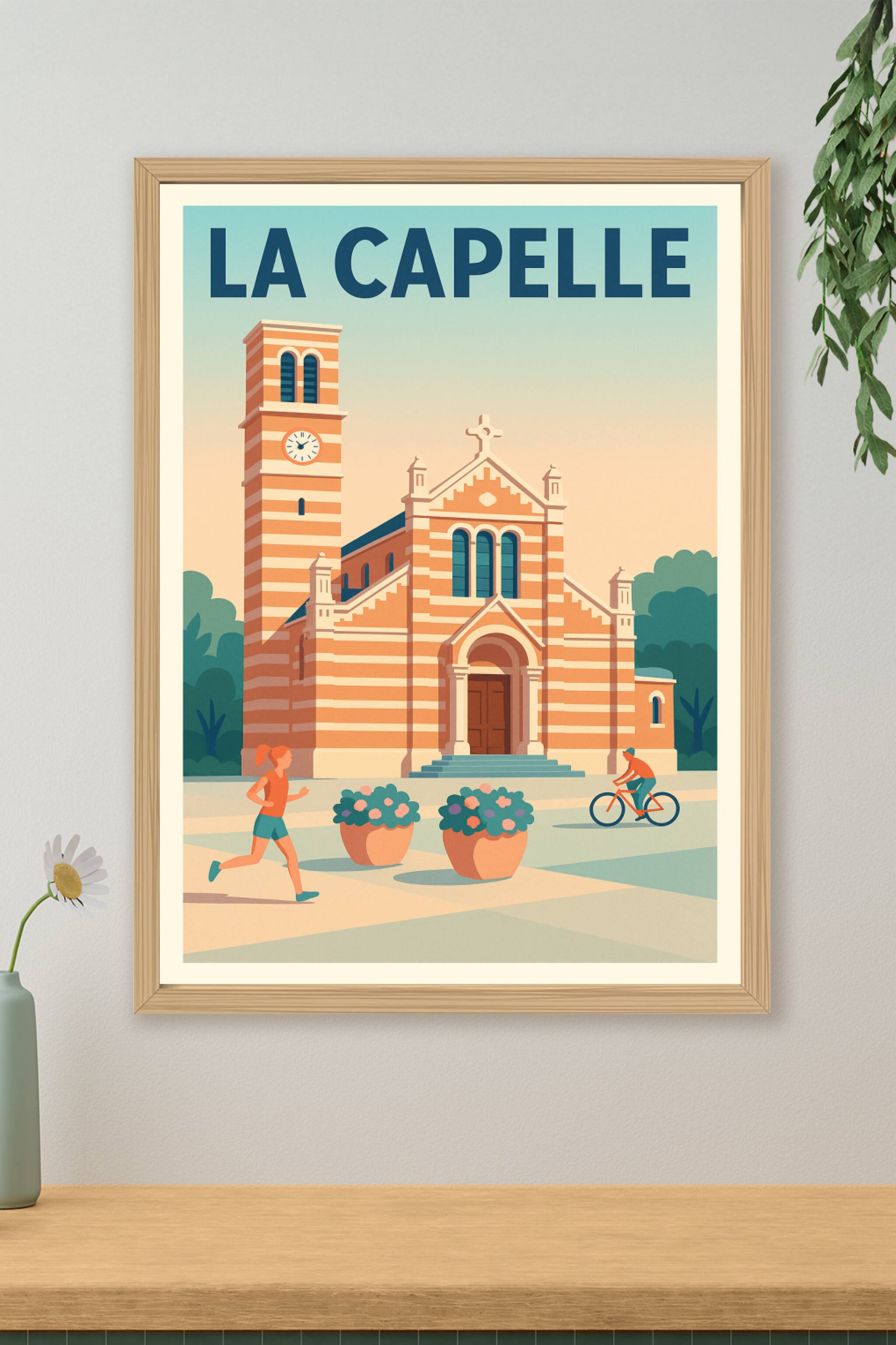 Affiche de La Capelle - Charme et douceur de vie en plein air