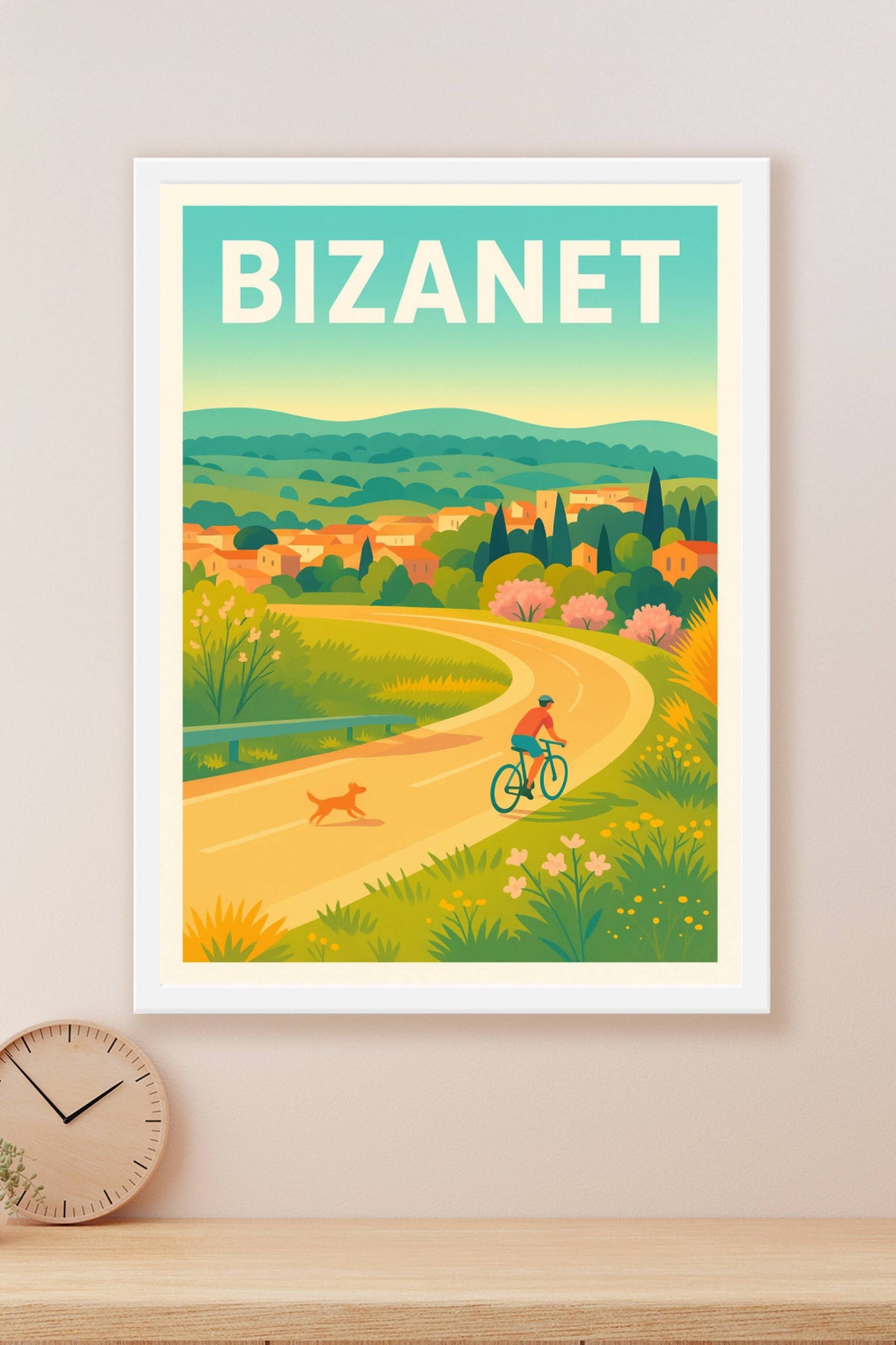 Affiche de Bizanet - Escapade bucolique en pleine nature