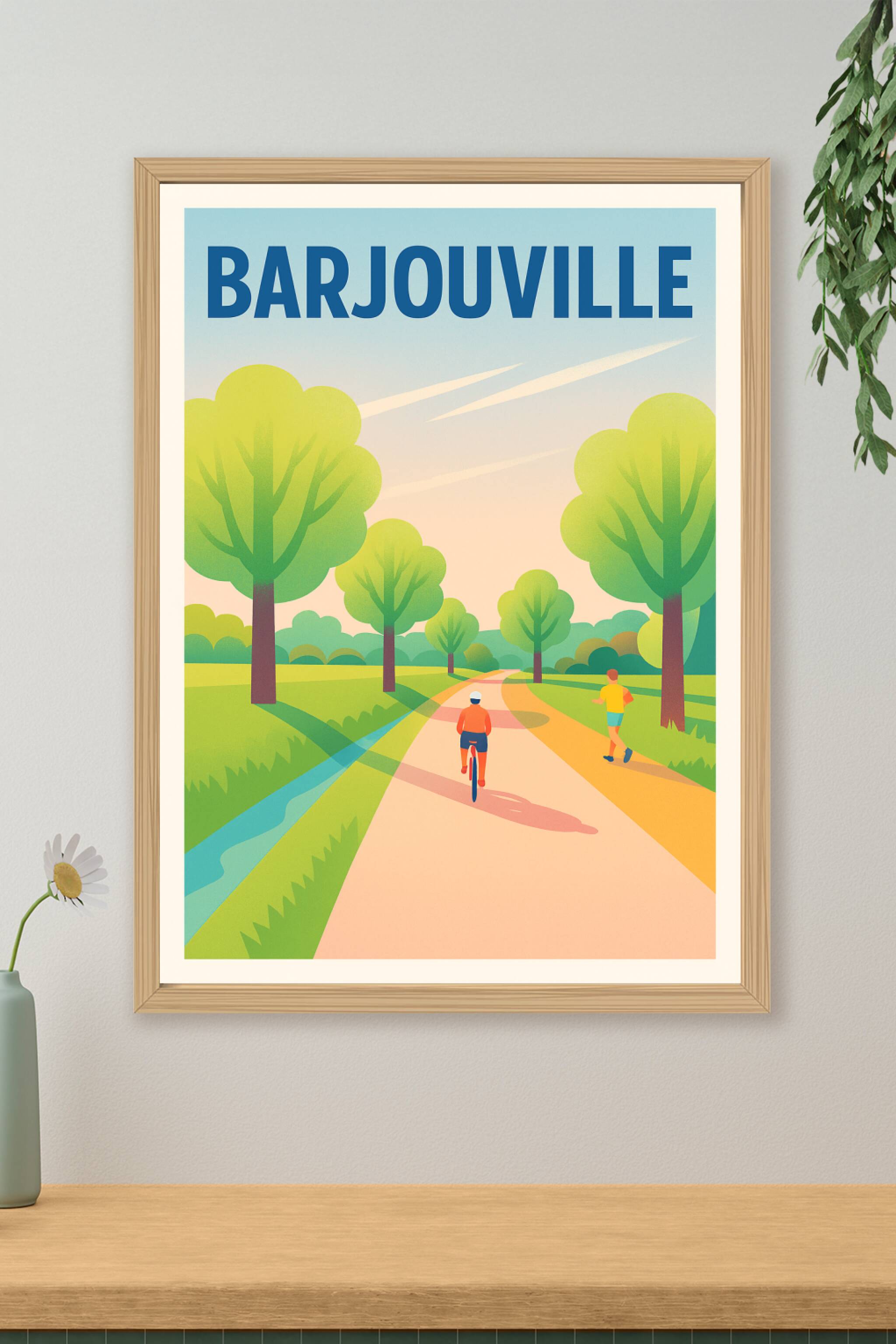 Affiche de Barjouville - Évasion nature et bien-être