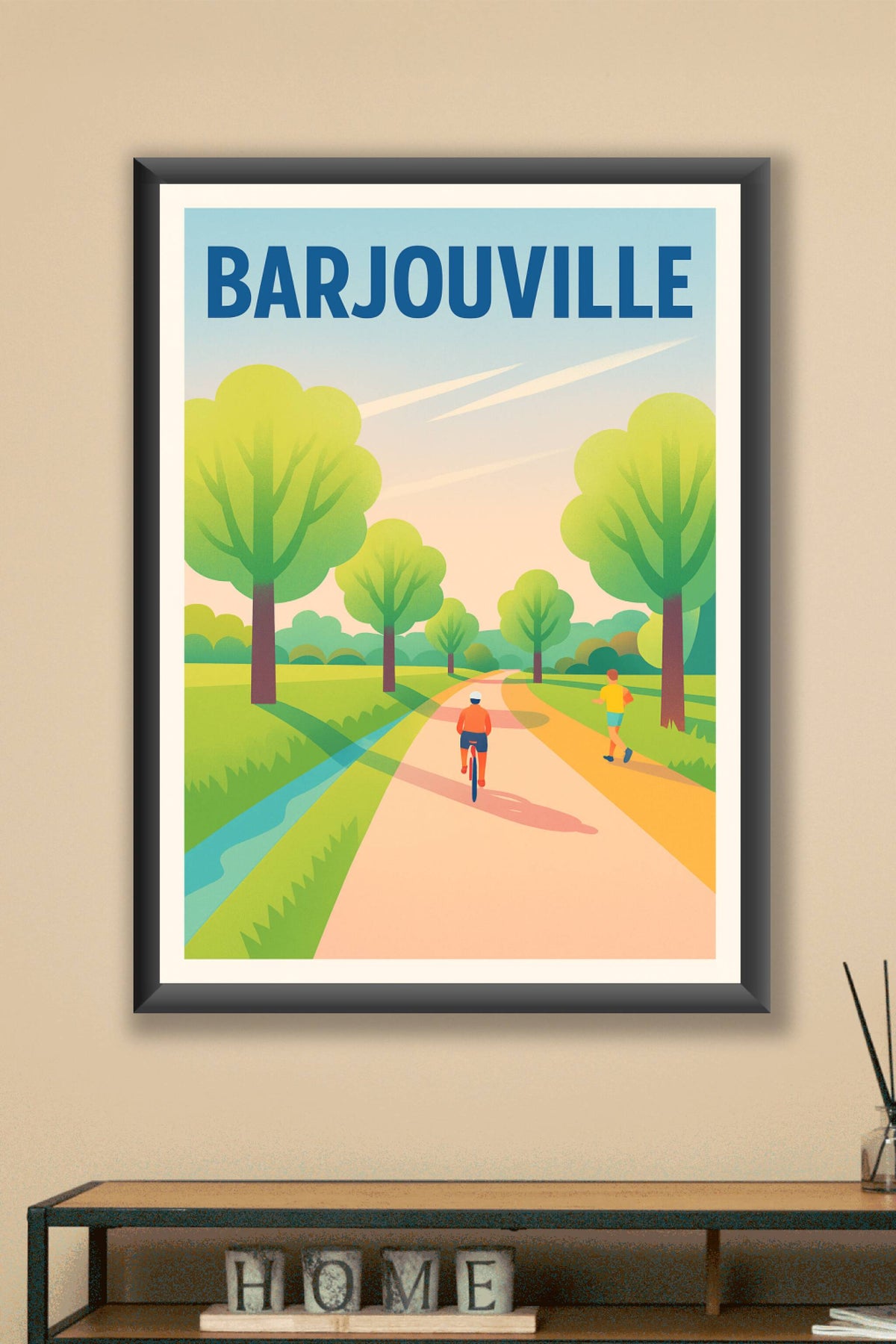 Affiche de Barjouville - Évasion nature et bien-être