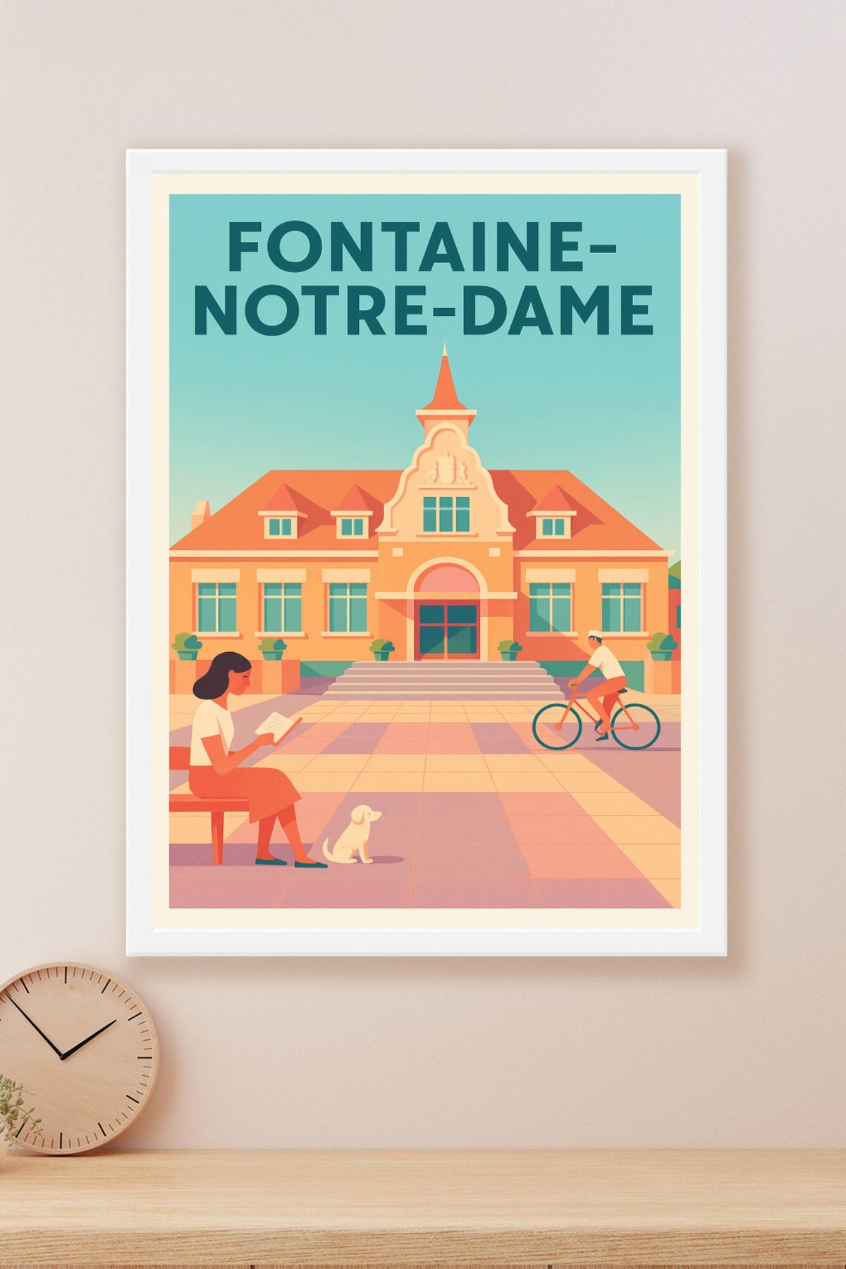 Affiche de Fontaine-Notre-Dame - Charme et sérénité au cœur de la ville