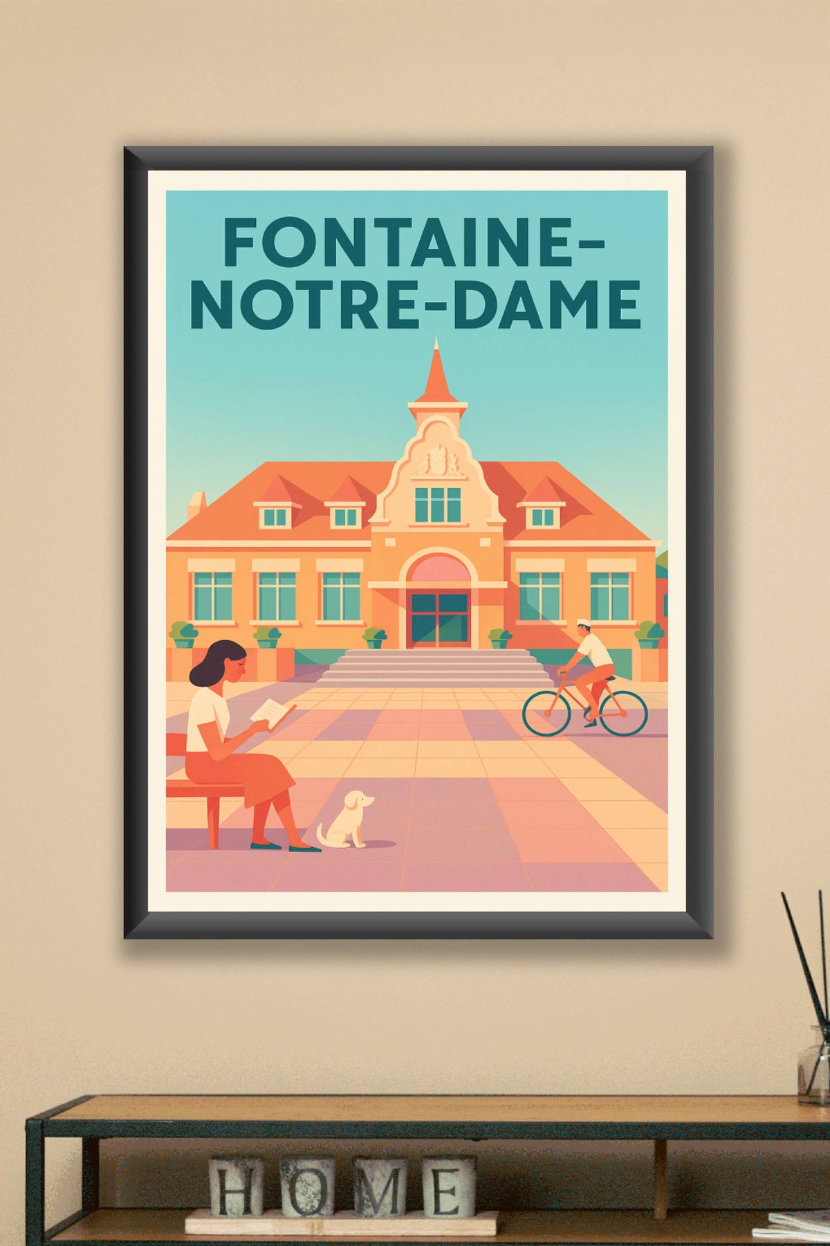 Affiche de Fontaine-Notre-Dame - Charme et sérénité au cœur de la ville
