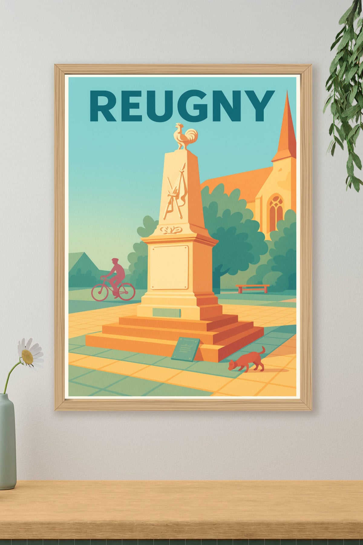 Affiche de Reugny - Charme et sérénité au cœur du village