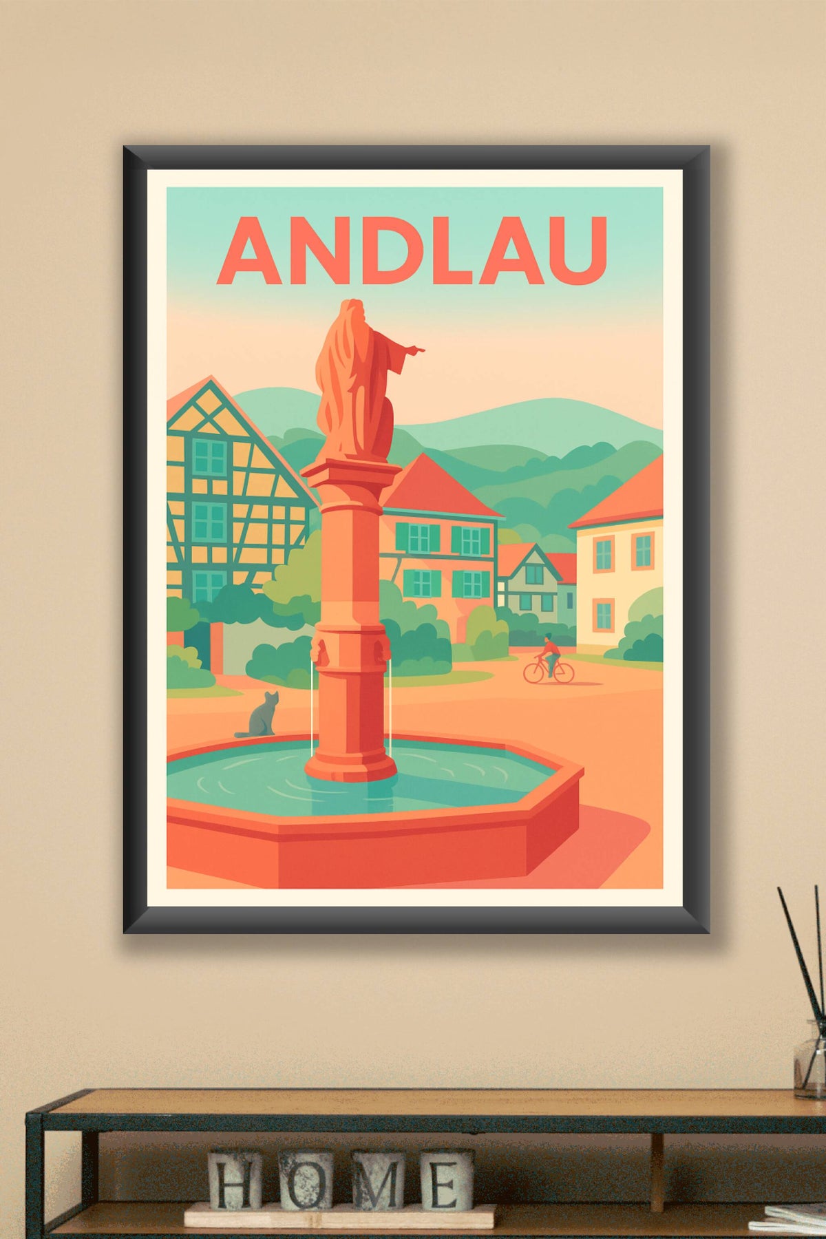 Affiche de Andlau - Charme et sérénité au cœur de l'Alsace