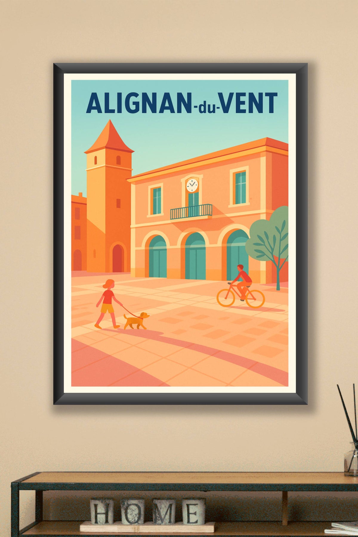 Affiche de Alignan-du-Vent - Charme et douceur de vie en images