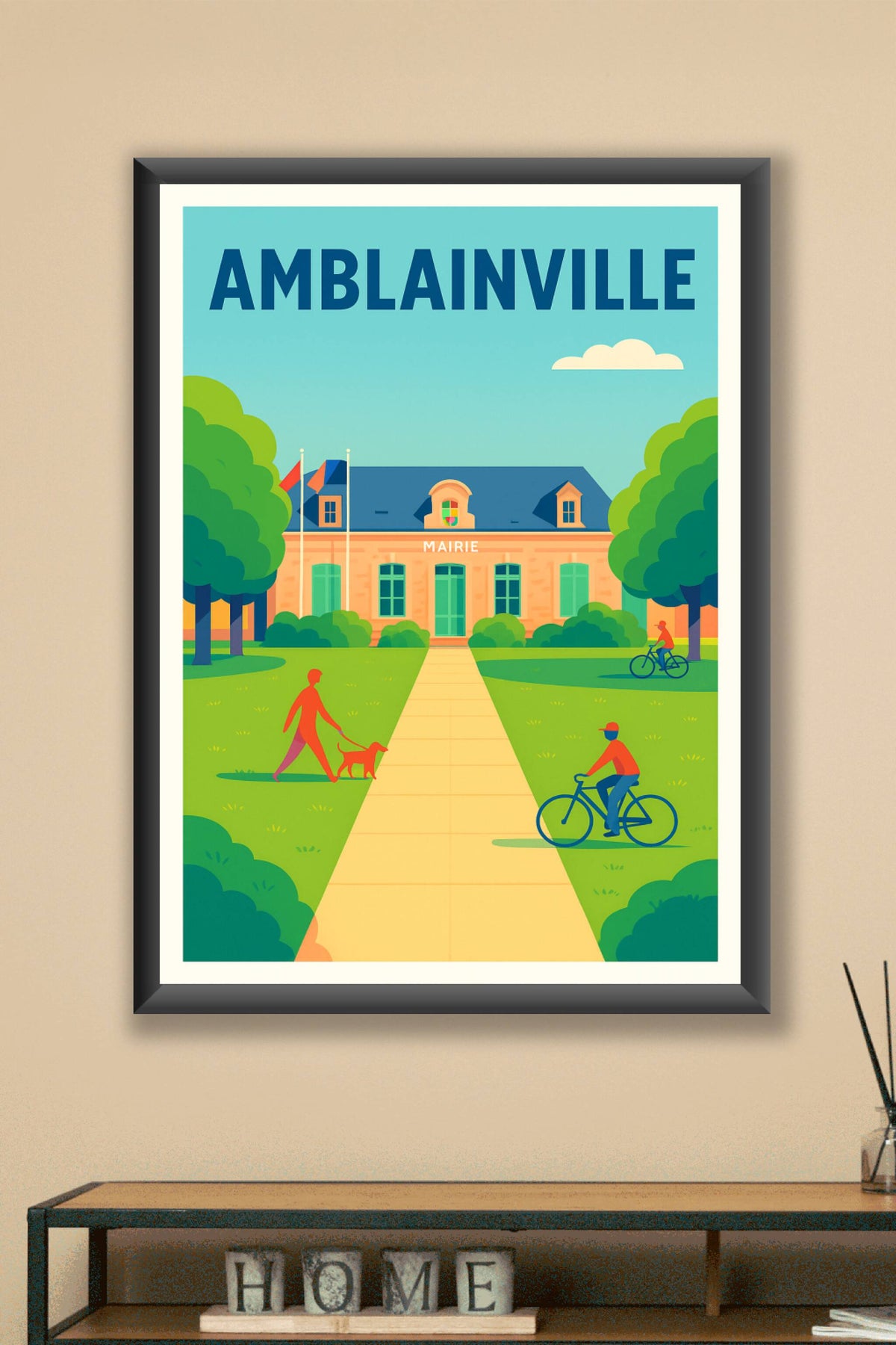 Affiche de Amblainville - Sérénité au cœur de la mairie
