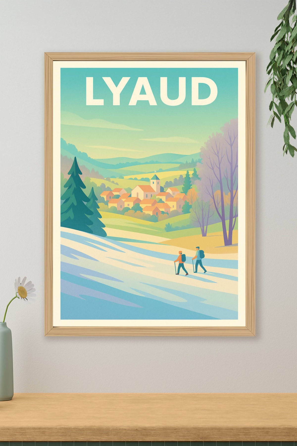 Affiche de Lyaud - Évasion nature au cœur des montagnes