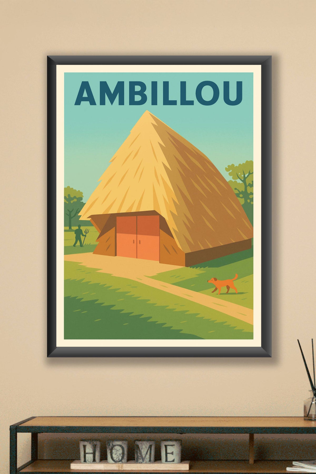Affiche de Ambillou - Charme rural et authenticité