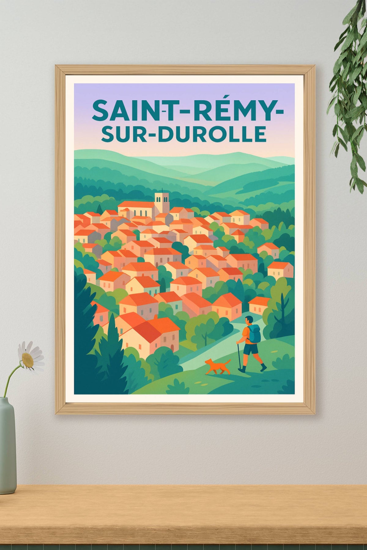 Affiche de Saint-Rémy-sur-Durolle - Évasion et nature en Auvergne