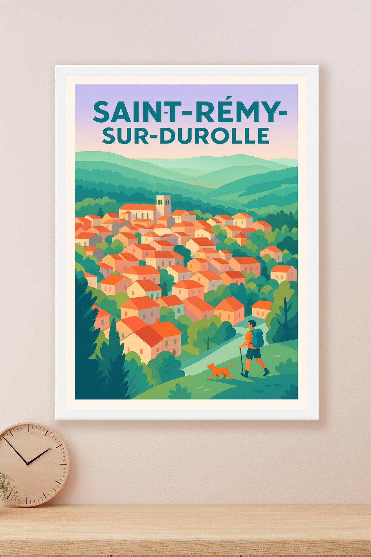 Affiche de Saint-Rémy-sur-Durolle - Évasion et nature en Auvergne
