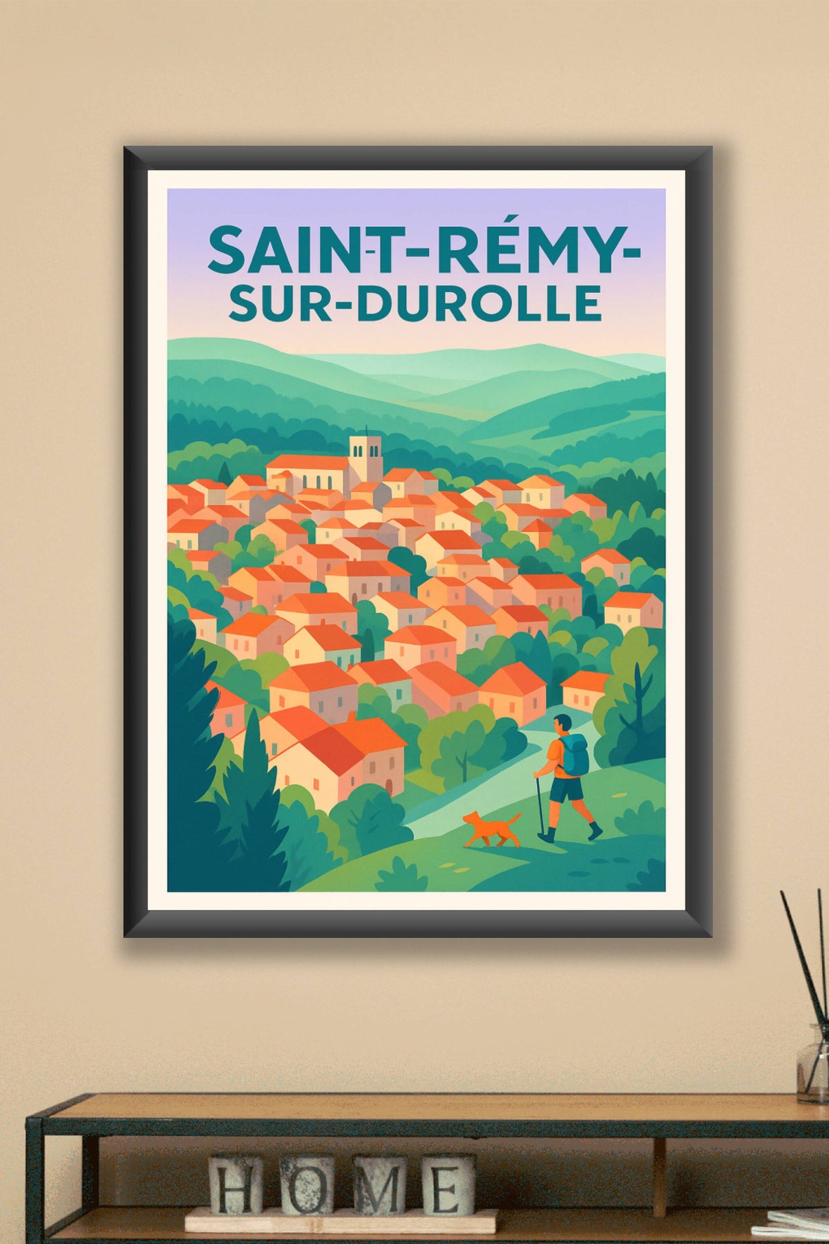 Affiche de Saint-Rémy-sur-Durolle - Évasion et nature en Auvergne
