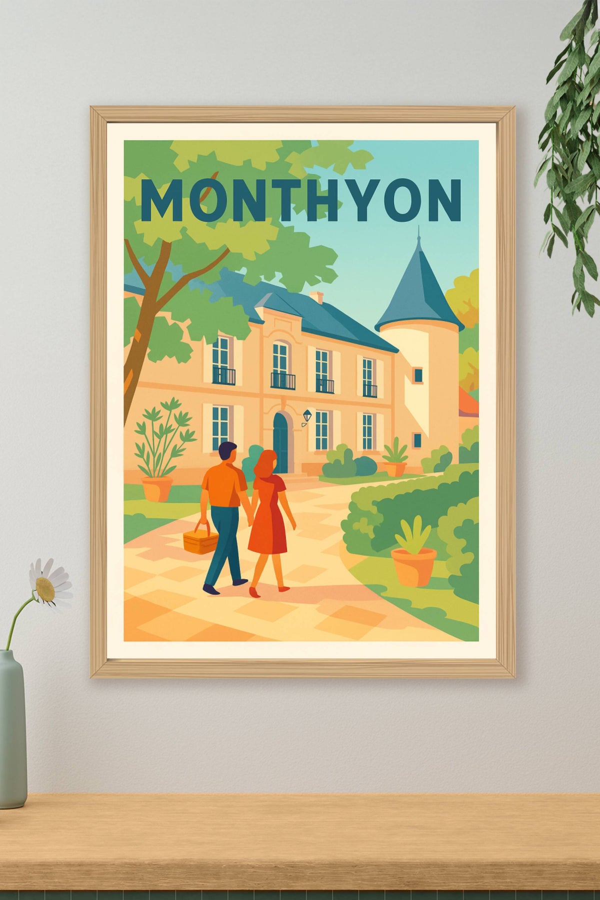 Affiche de Monthyon - Promenade romantique au cœur du patrimoine