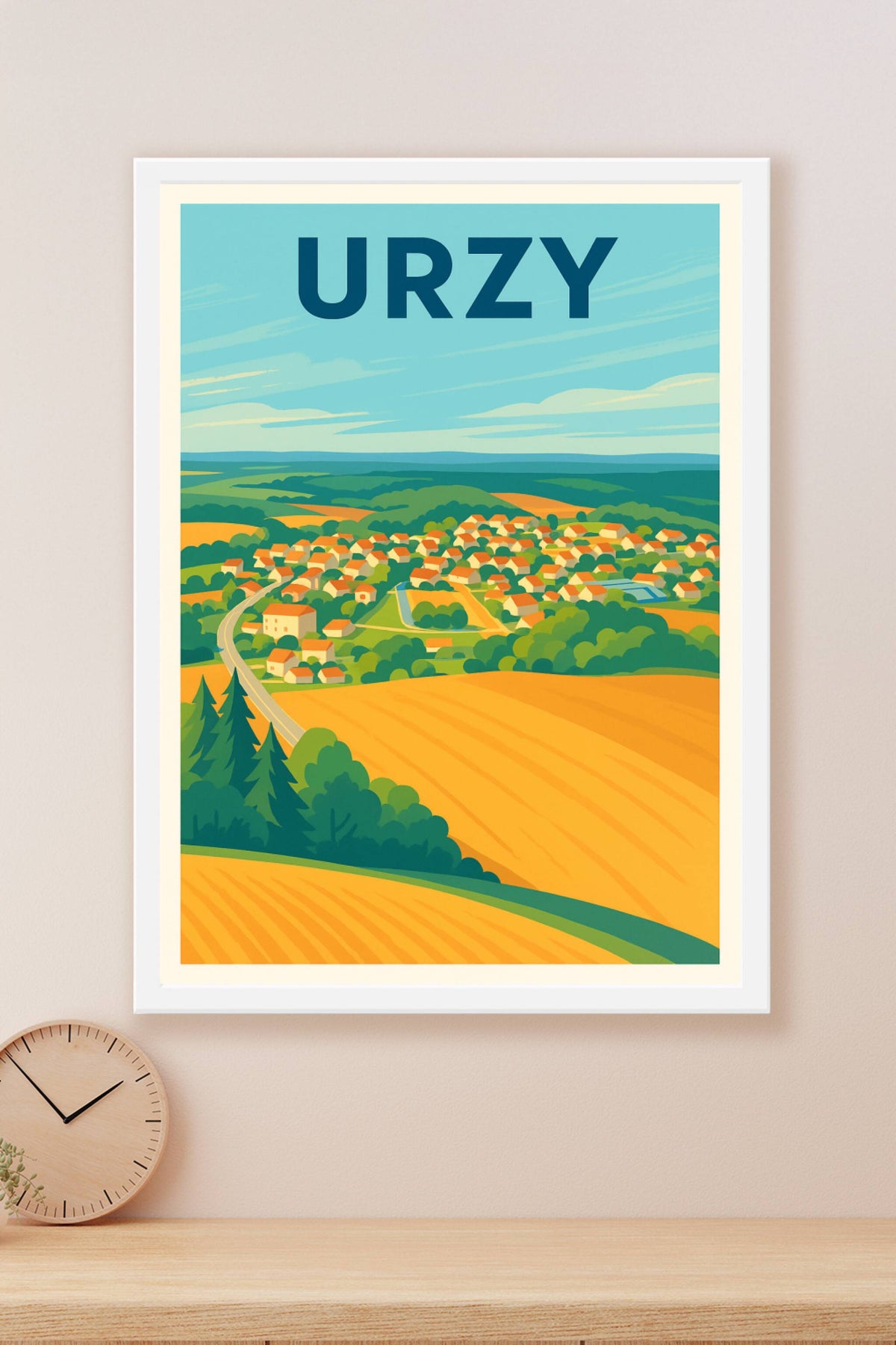 Affiche de Urzy - Charme et sérénité au cœur de la nature