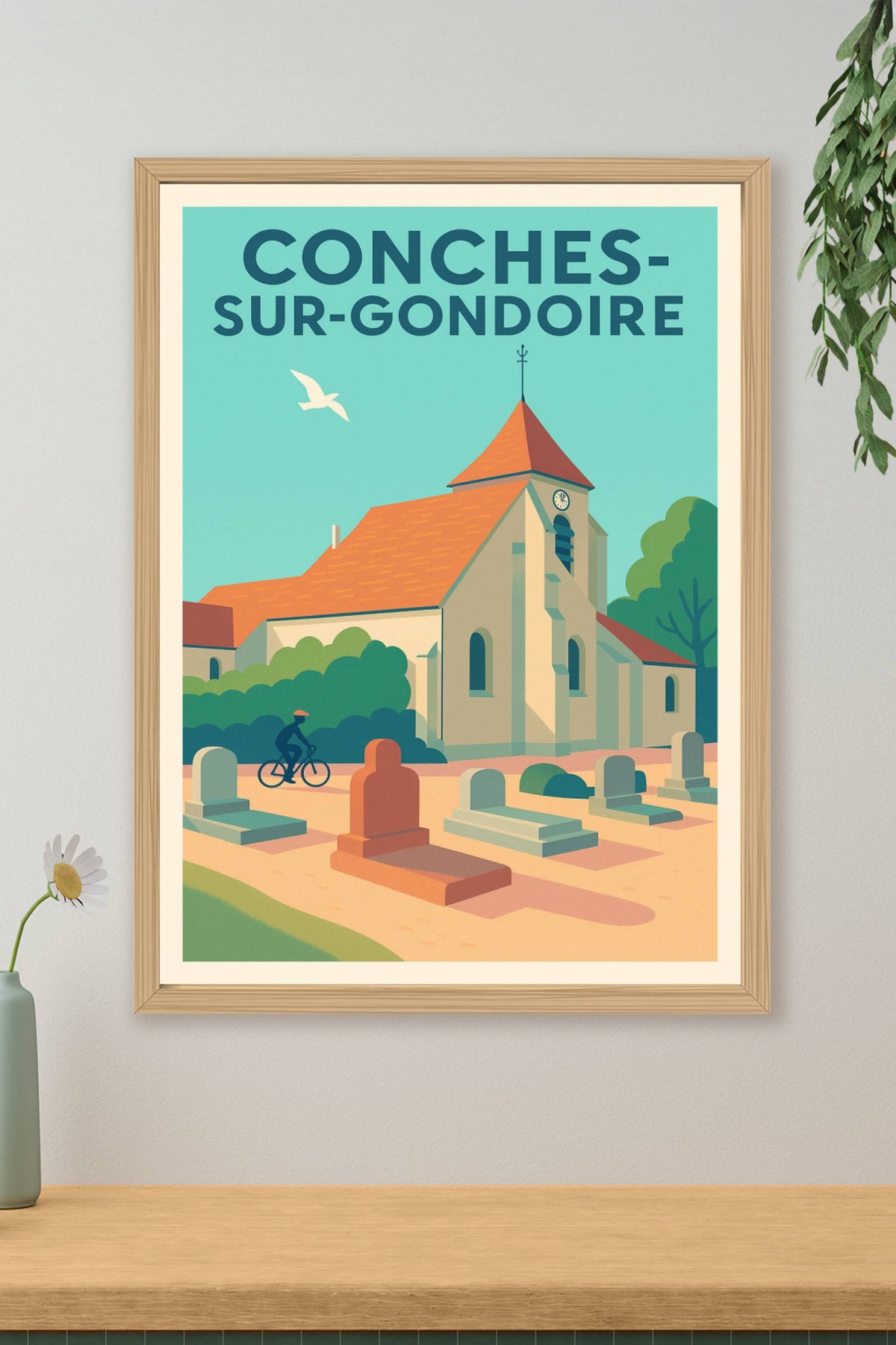 Affiche de Conches-sur-Gondoire - Charme paisible et patrimoine local