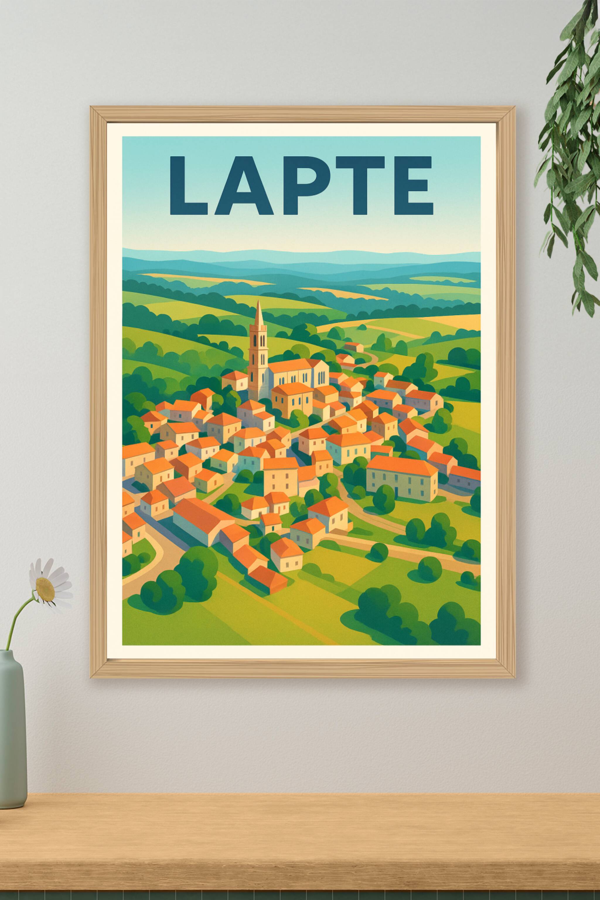 Affiche de Lapte - Charme bucolique au cœur de la nature