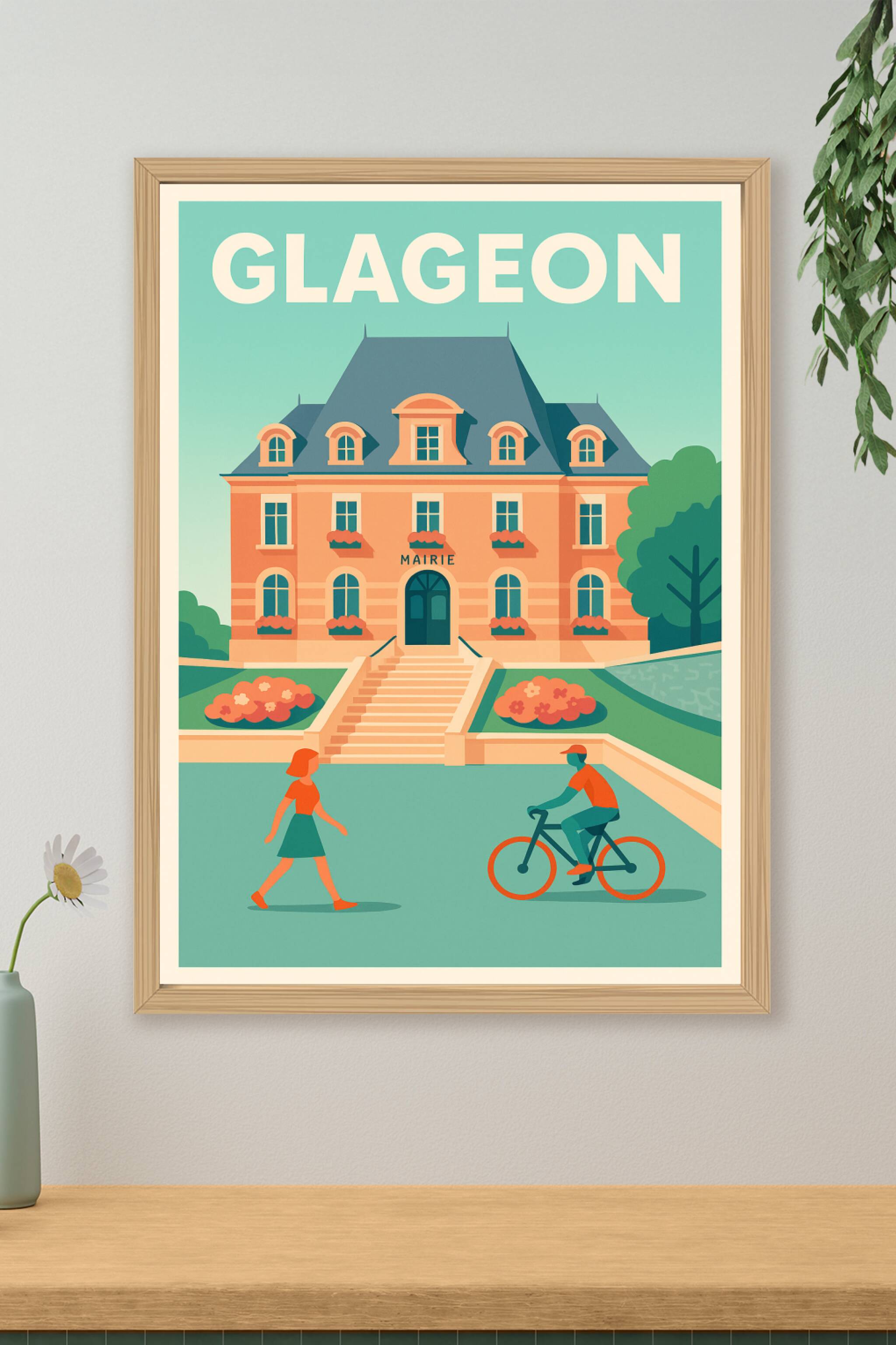 Affiche de Glageon - Charme et tranquillité au cœur de la mairie