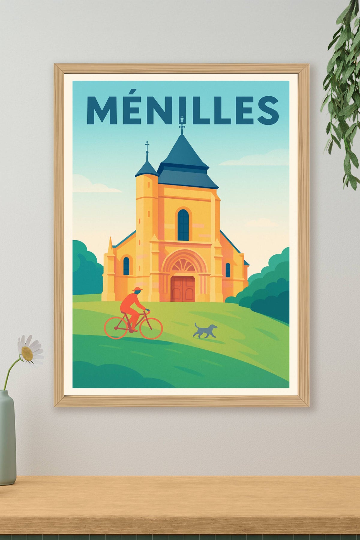 Affiche de Ménilles - Balade paisible au cœur du patrimoine