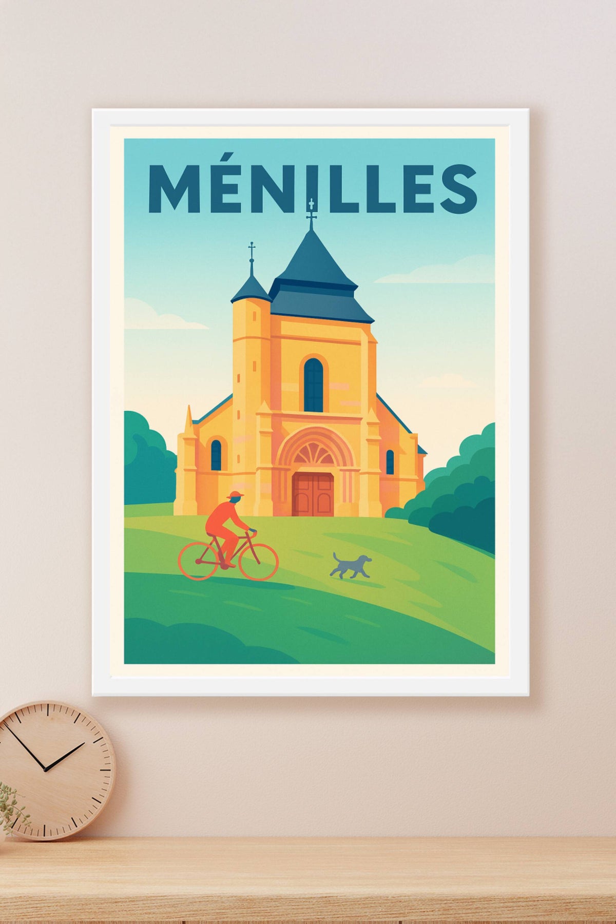 Affiche de Ménilles - Balade paisible au cœur du patrimoine