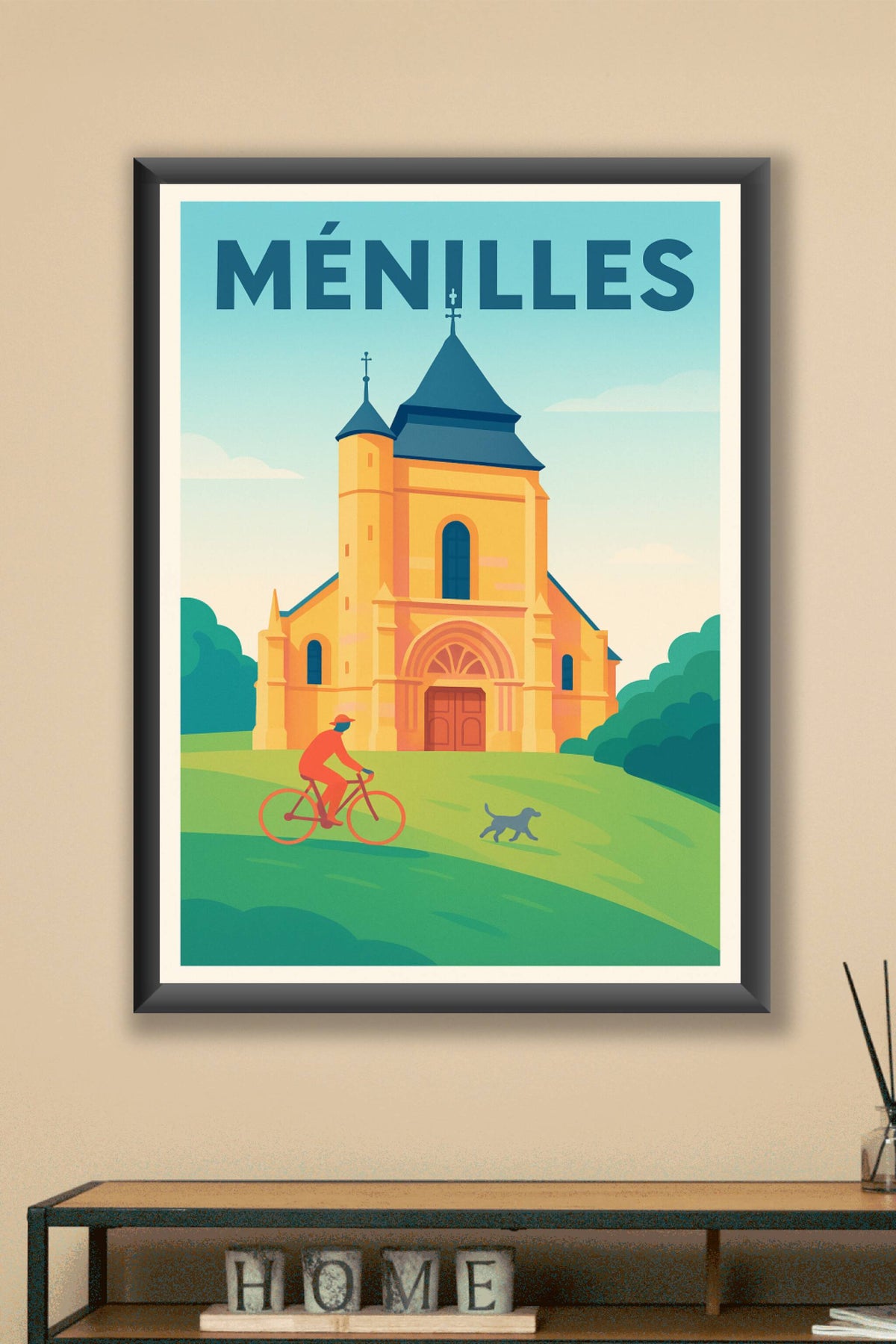 Affiche de Ménilles - Balade paisible au cœur du patrimoine