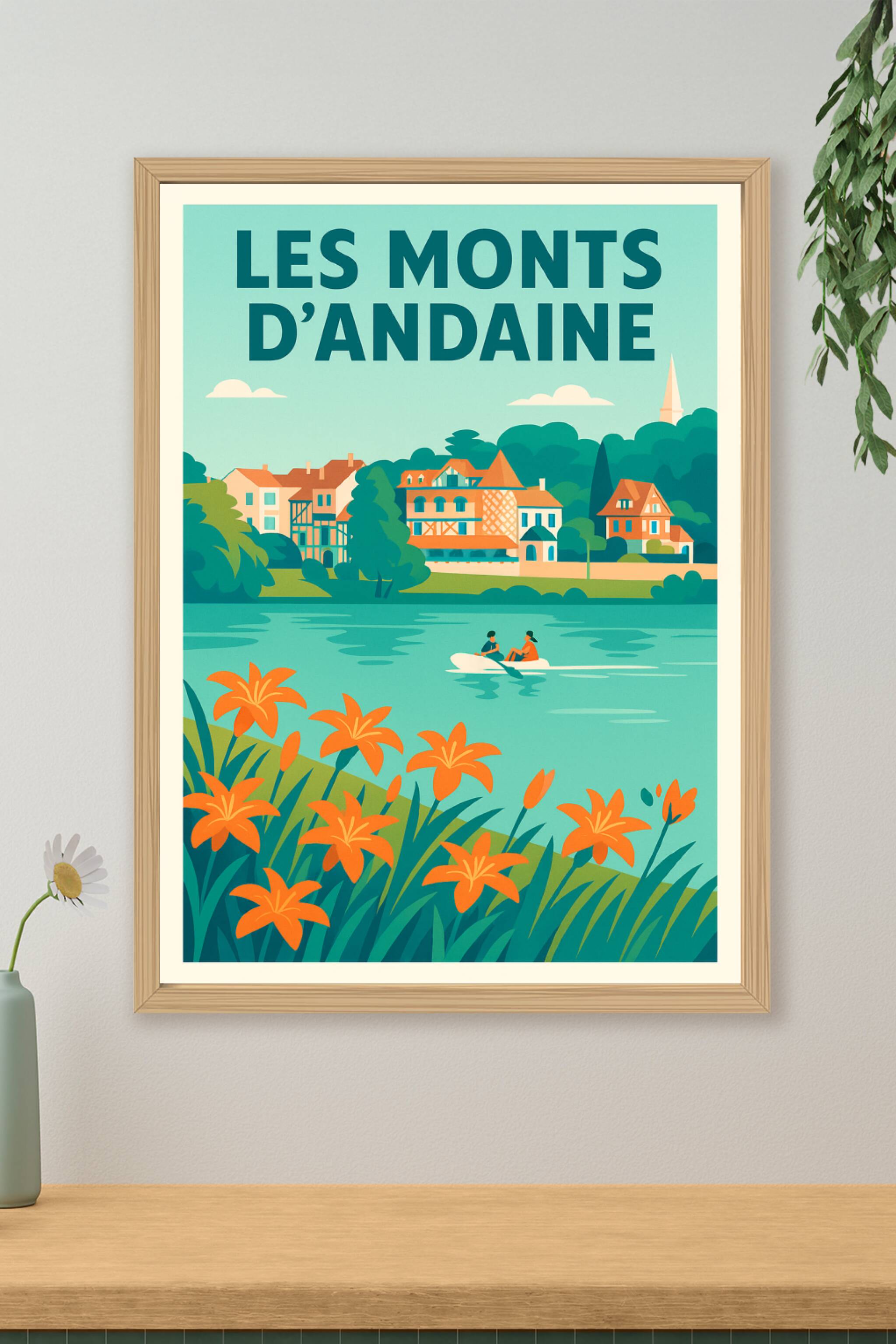 Affiche de Les Monts d'Andaine - Un havre de paix au cœur de la nature