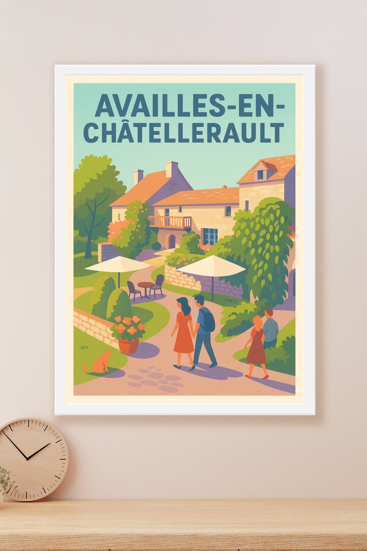 Affiche de Availles-en-Châtellerault - Charme et nature en douceur