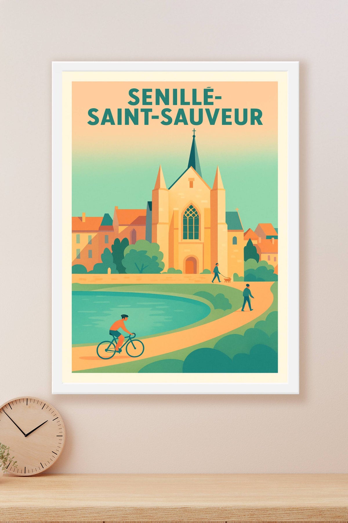 Affiche de Senillé-Saint-Sauveur - Charme intemporel au fil de l'eau