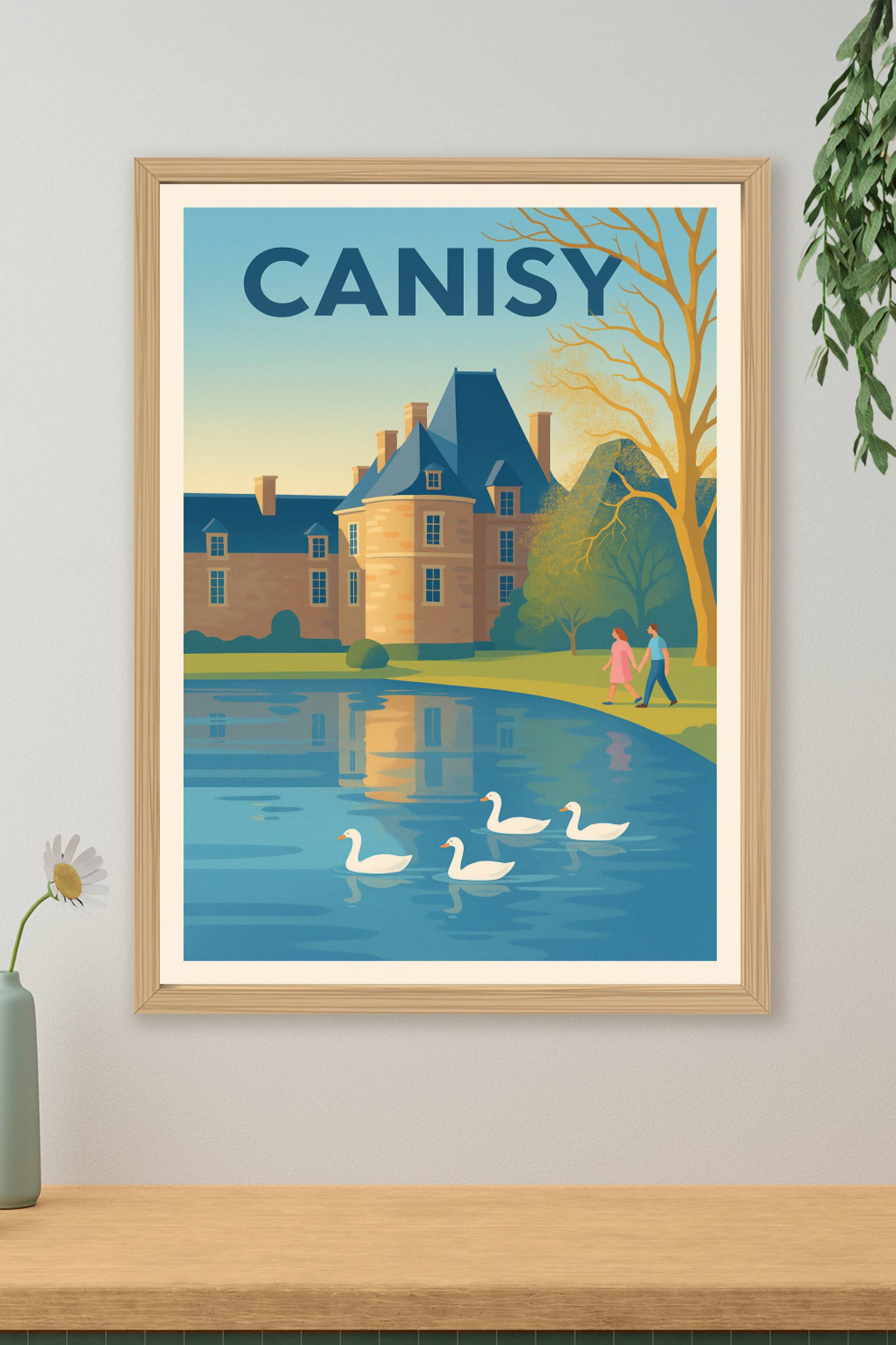 Affiche de Canisy - Charme et Sérénité au Château