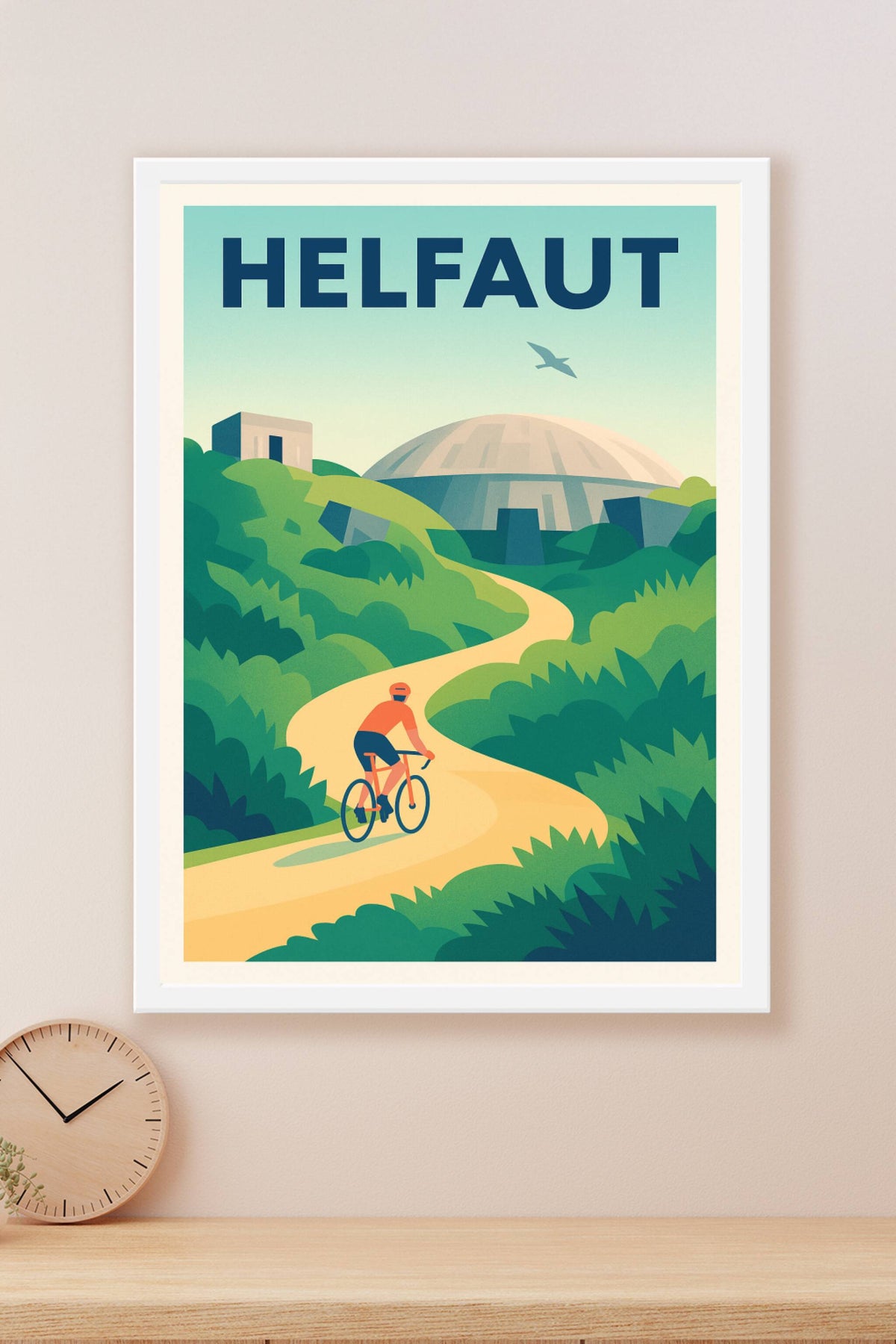 Affiche de Helfaut - Évasion verte et patrimoine unique