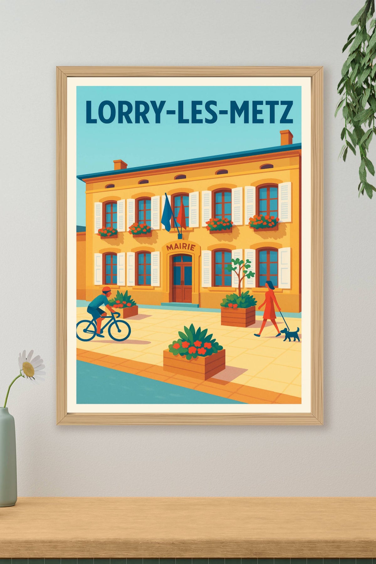 Affiche de Lorry-lès-Metz - Charme et douceur de vie en Lorraine