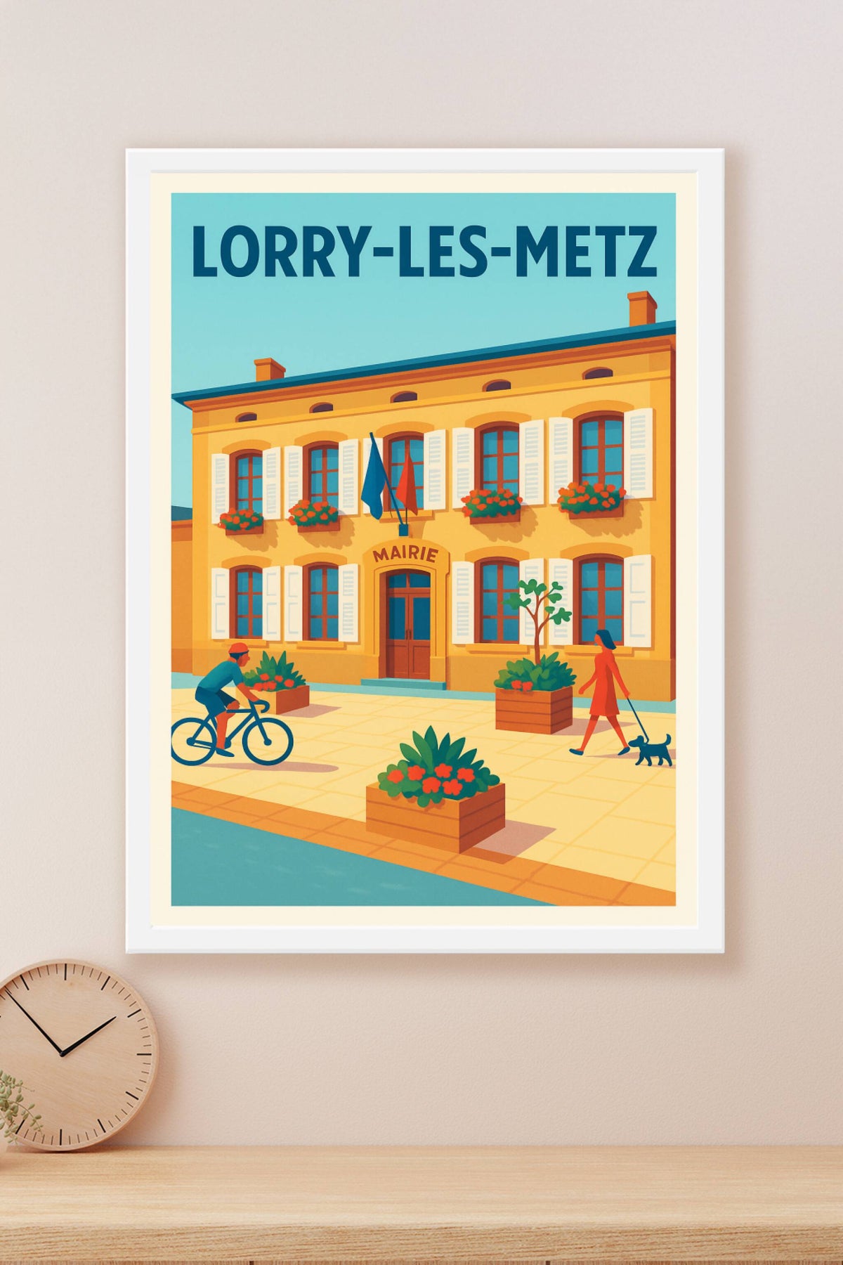 Affiche de Lorry-lès-Metz - Charme et douceur de vie en Lorraine