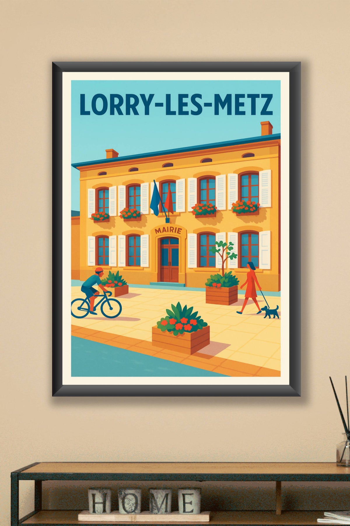 Affiche de Lorry-lès-Metz - Charme et douceur de vie en Lorraine