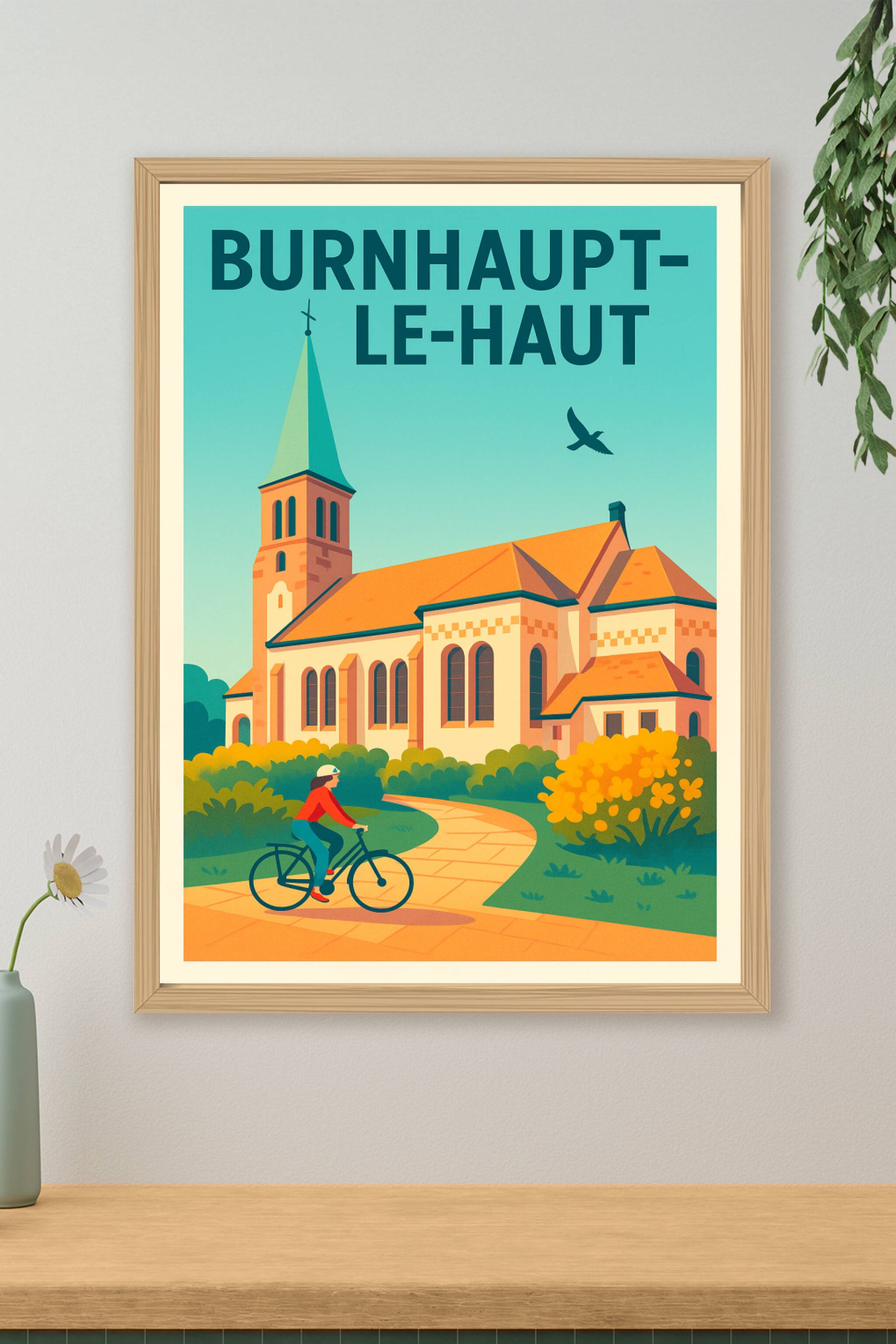 Affiche de Burnhaupt-le-Haut - Charme et sérénité au cœur de l'Alsace