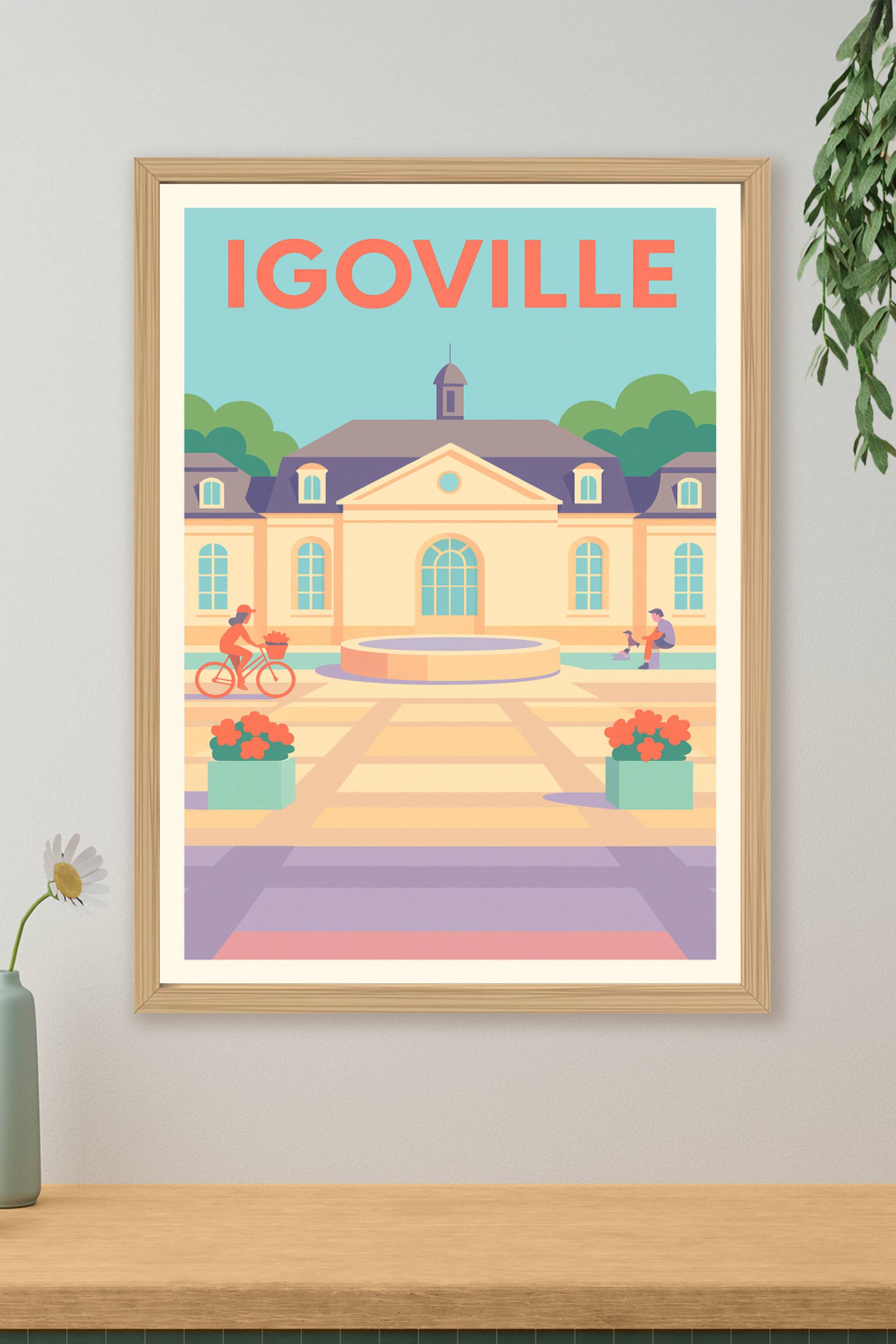 Affiche de Igoville - Douceur de vie au cœur du patrimoine