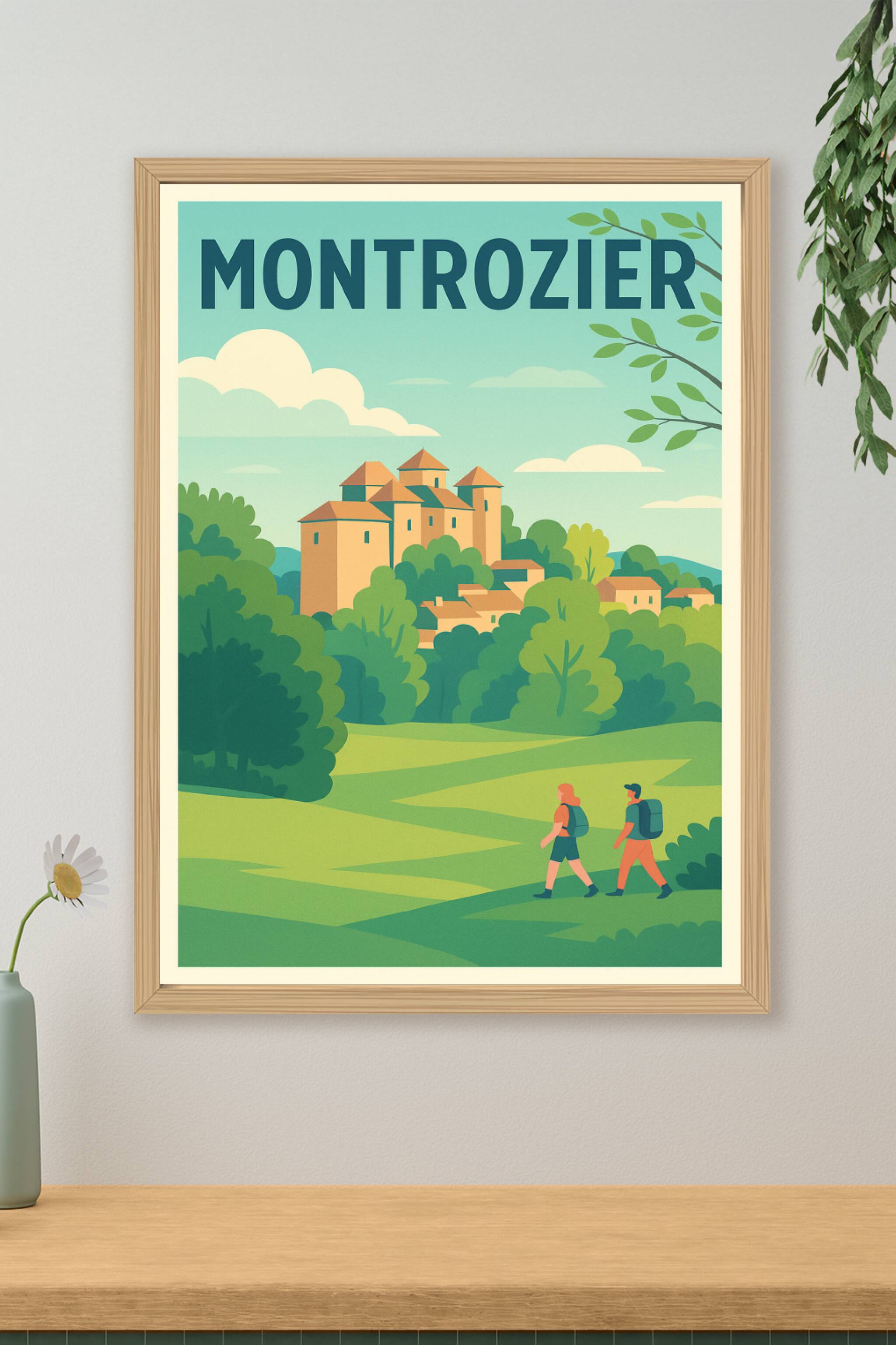 Affiche de Montrozier - L'escapade bucolique en pleine nature