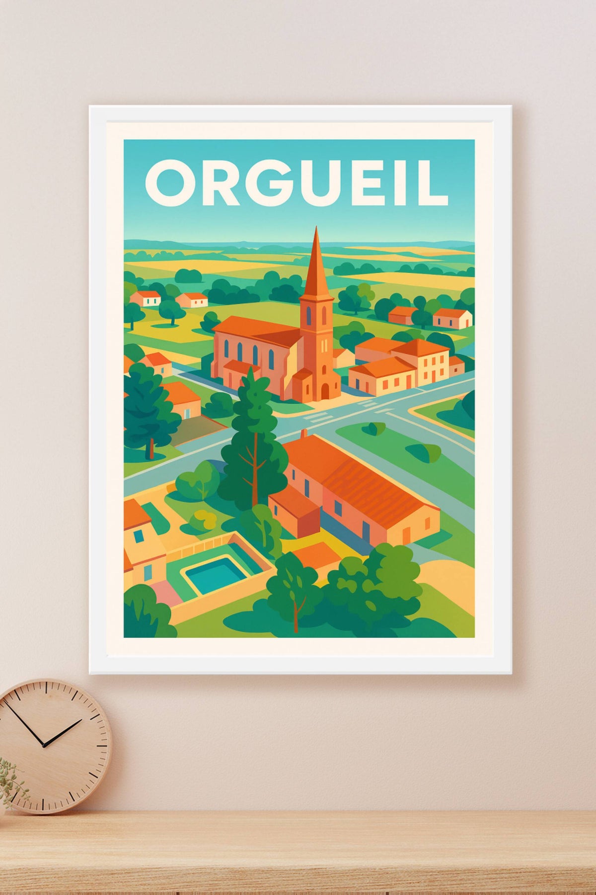 Affiche de Orgueil - Charme bucolique au cœur de la campagne
