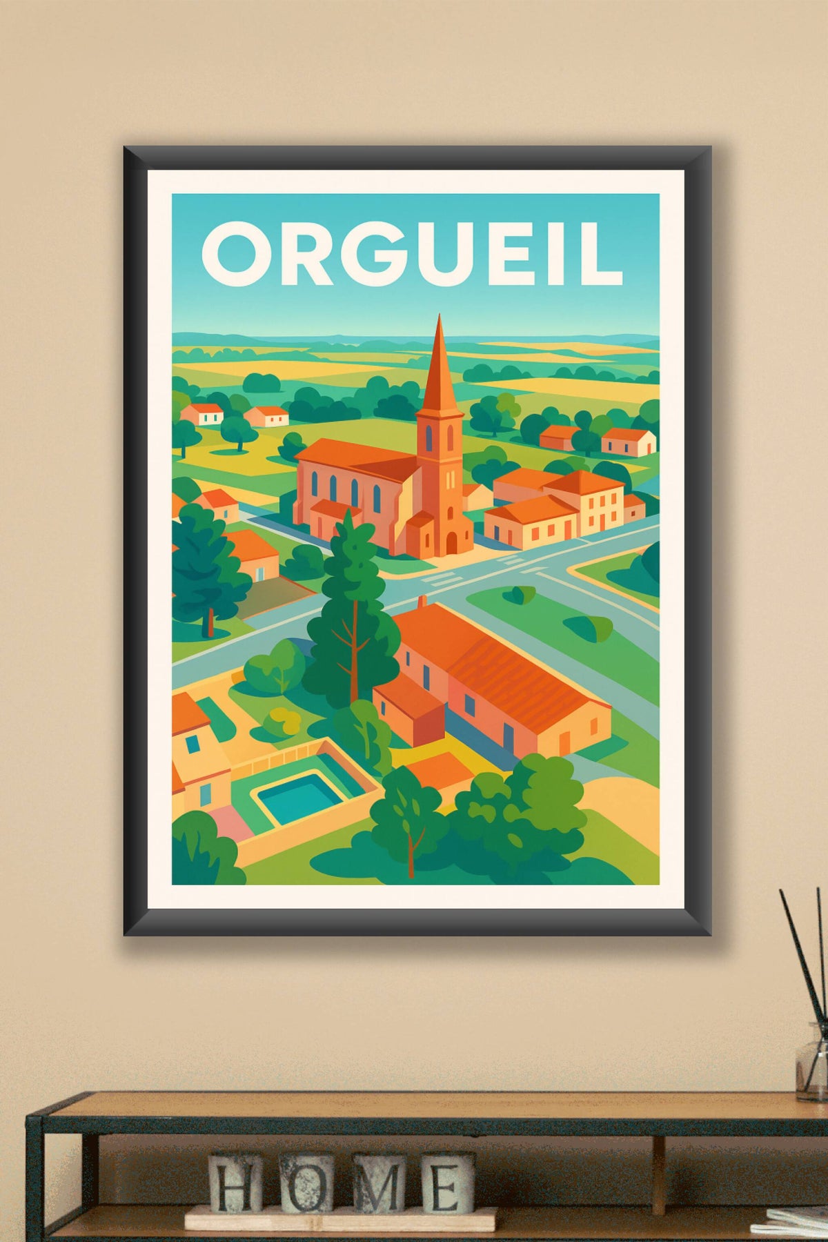 Affiche de Orgueil - Charme bucolique au cœur de la campagne