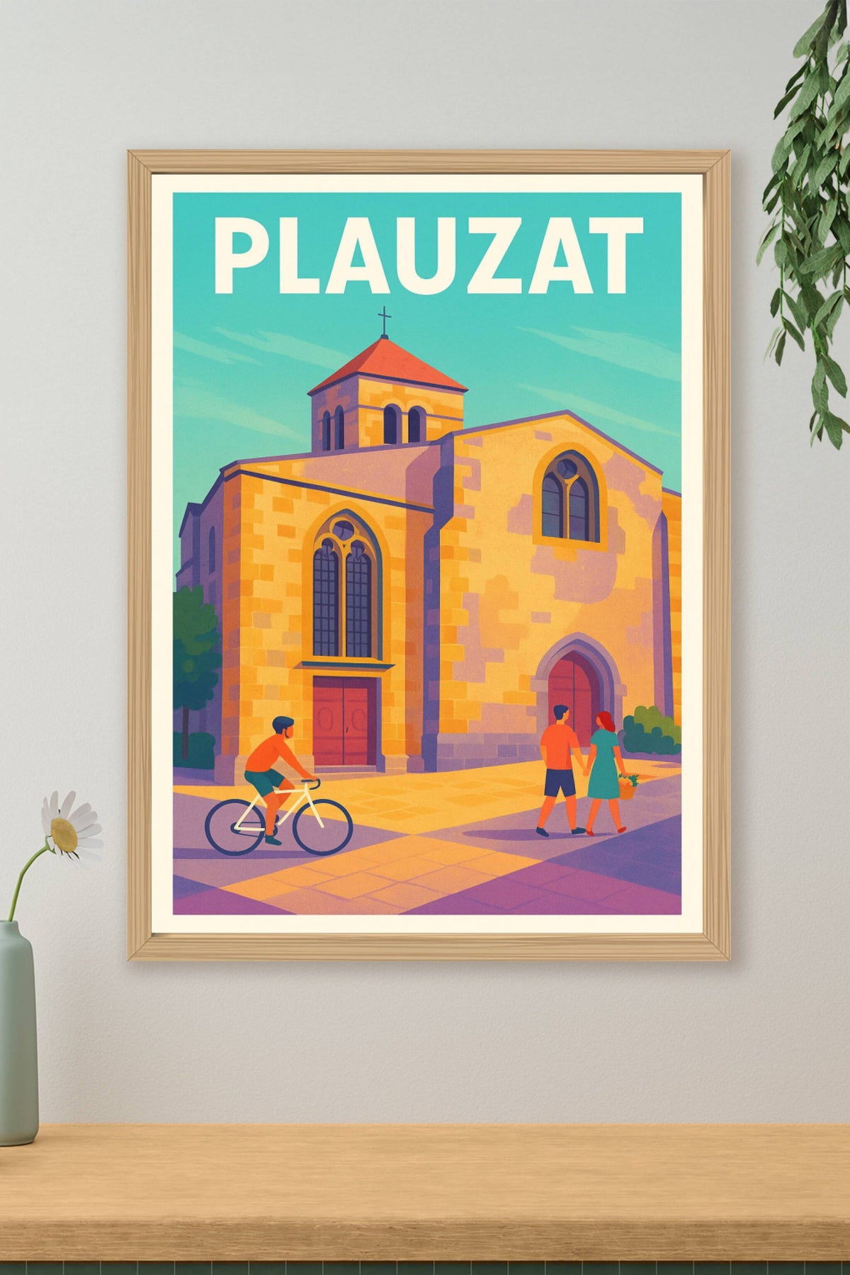 Affiche de Plauzat - Charme et Sérénité au Cœur de l'Auvergne