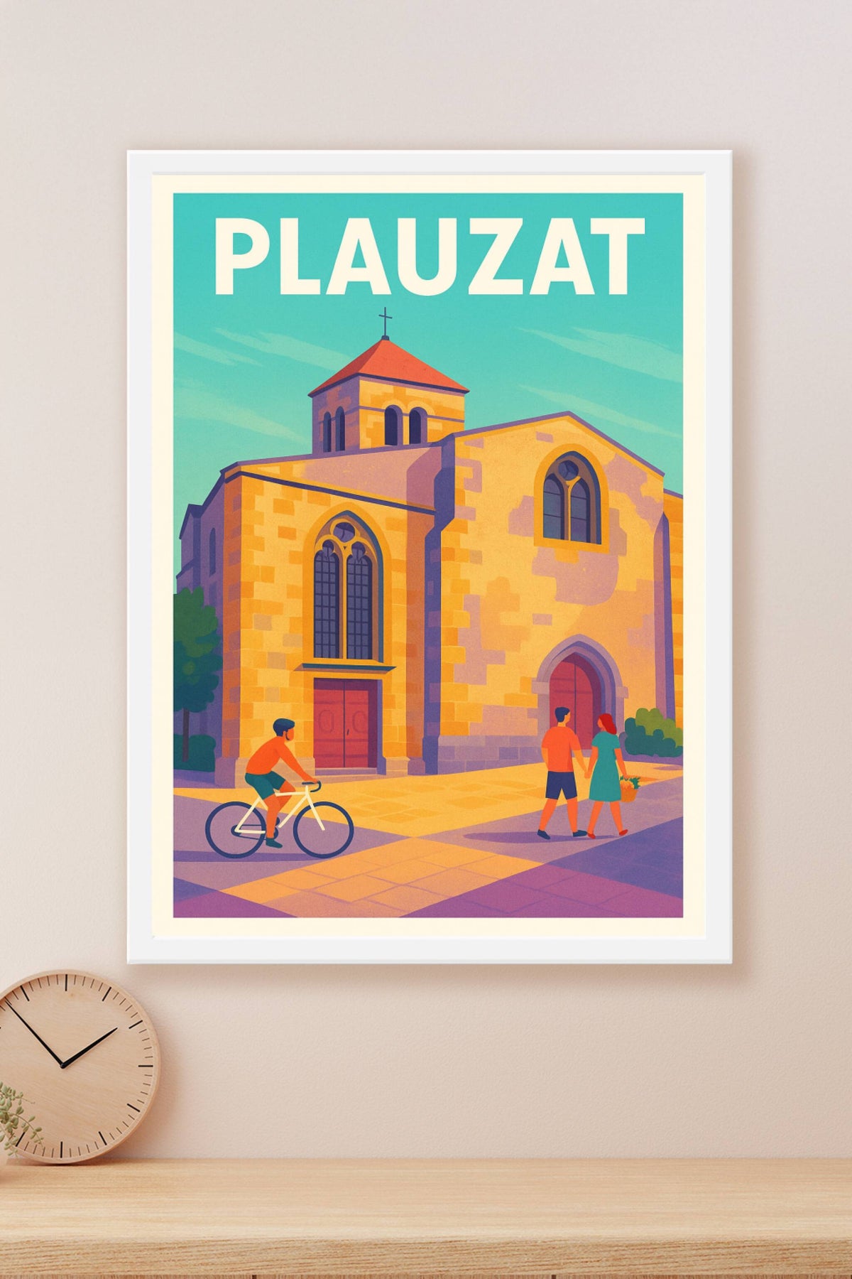 Affiche de Plauzat - Charme et Sérénité au Cœur de l'Auvergne