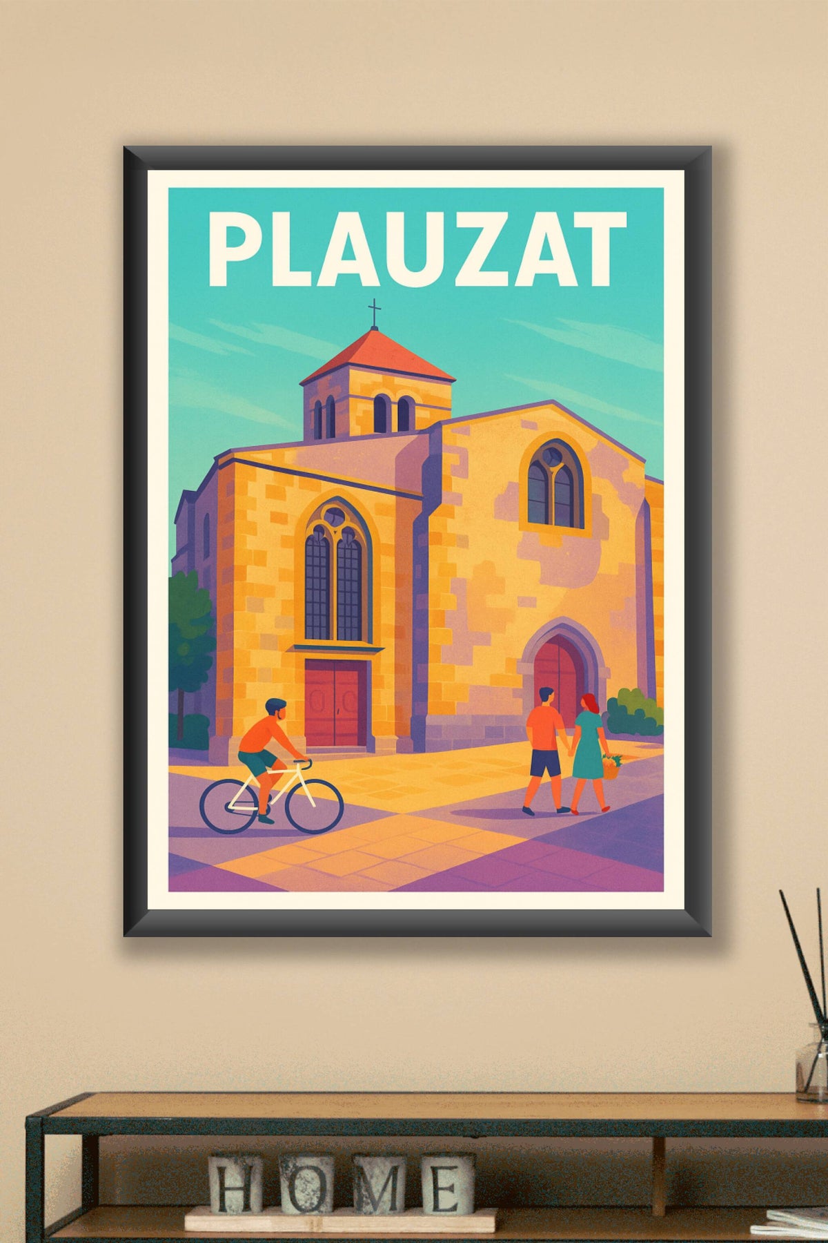 Affiche de Plauzat - Charme et Sérénité au Cœur de l'Auvergne