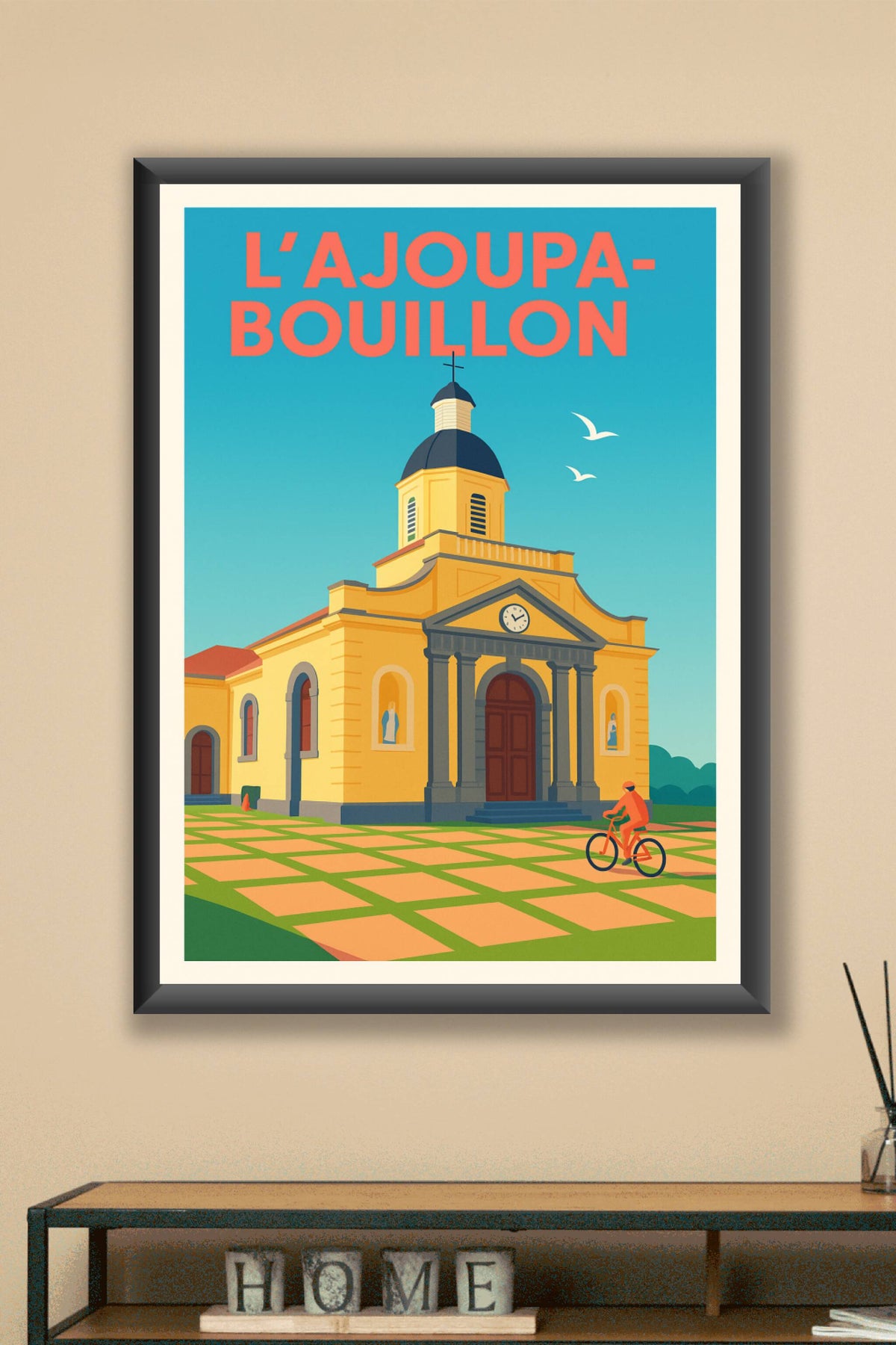 Affiche de L'Ajoupa-Bouillon - Charme et sérénité caribéenne