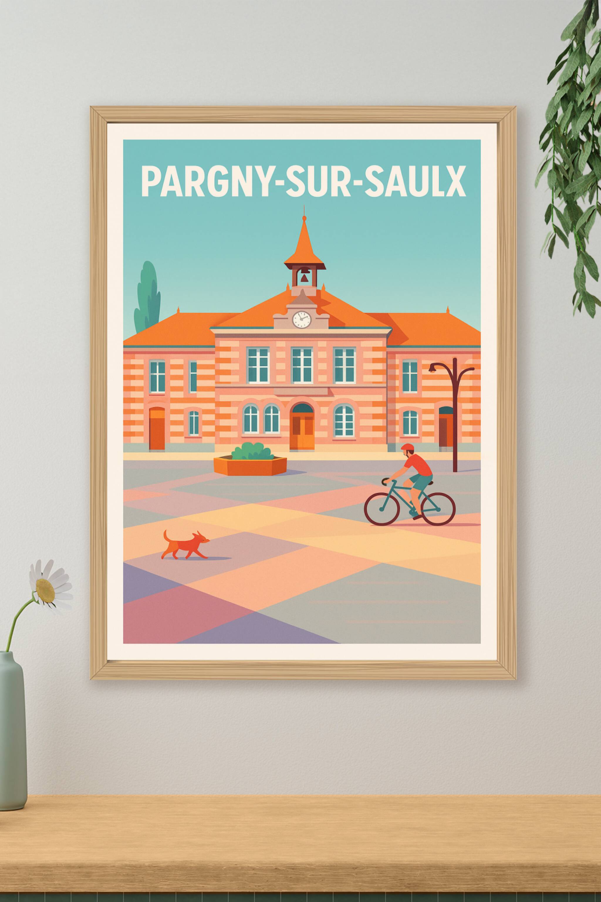 Affiche de Pargny-sur-Saulx - Charme et douceur de la vie locale