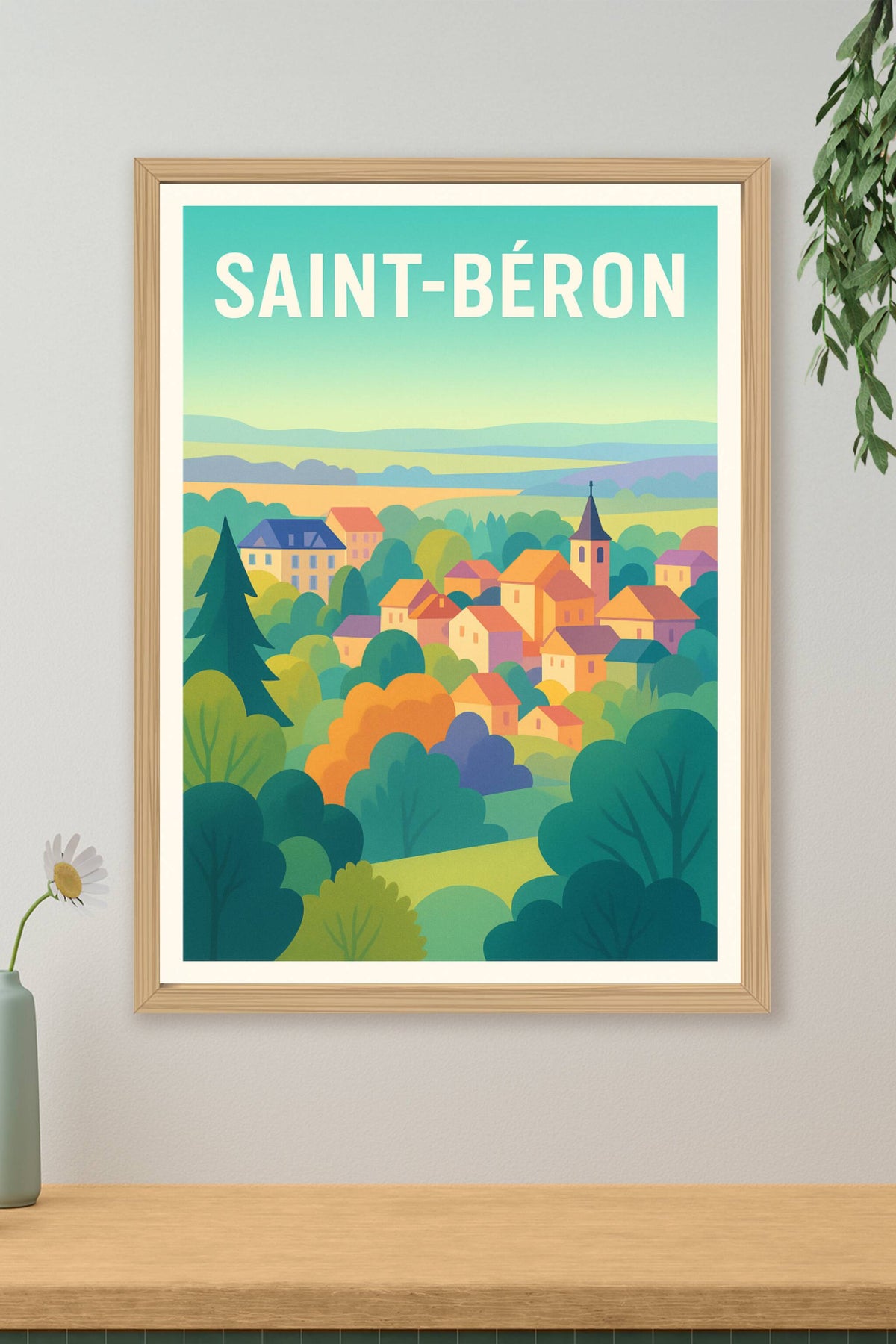 Affiche de Saint-Béron - L'évasion bucolique au cœur de la nature