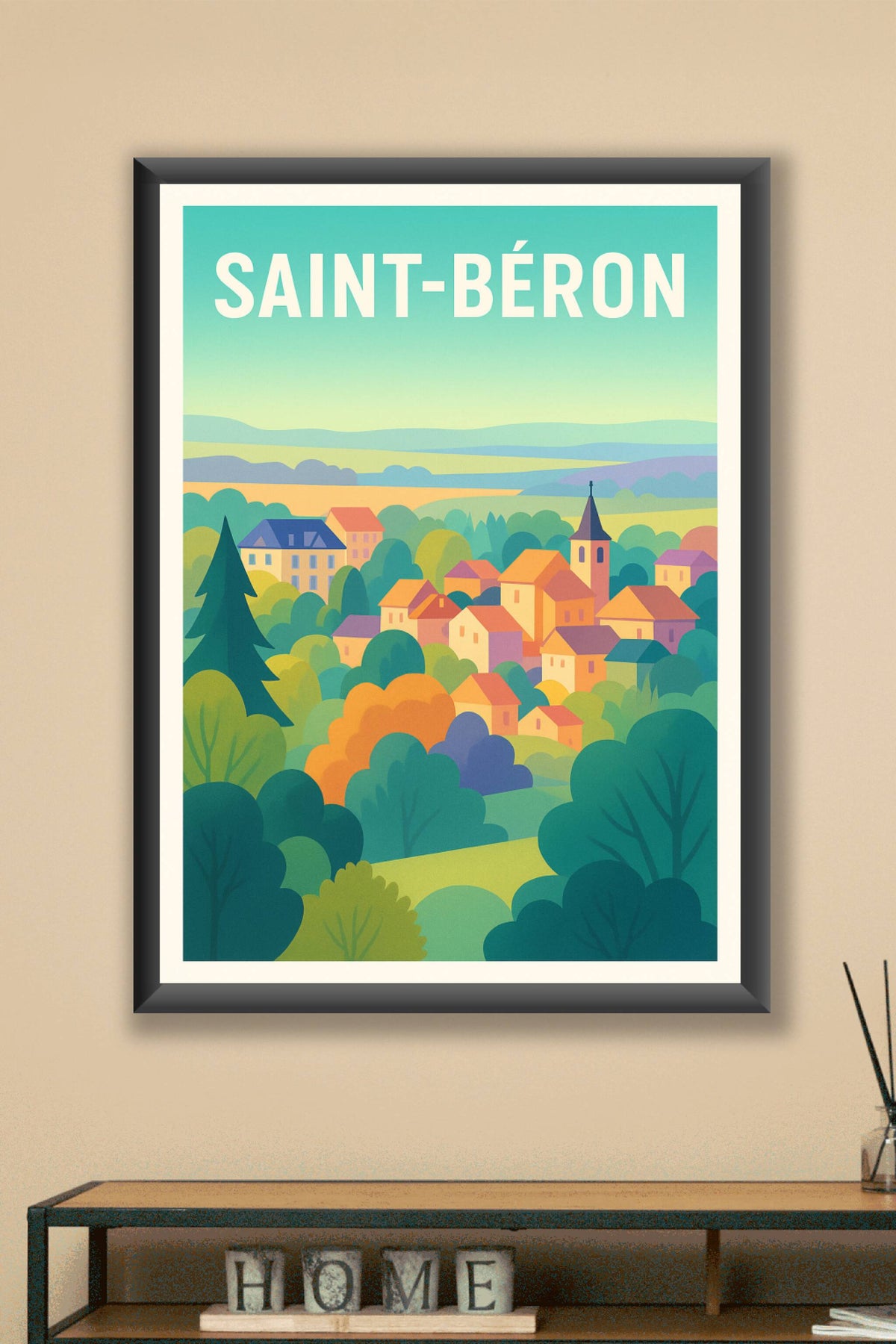 Affiche de Saint-Béron - L'évasion bucolique au cœur de la nature