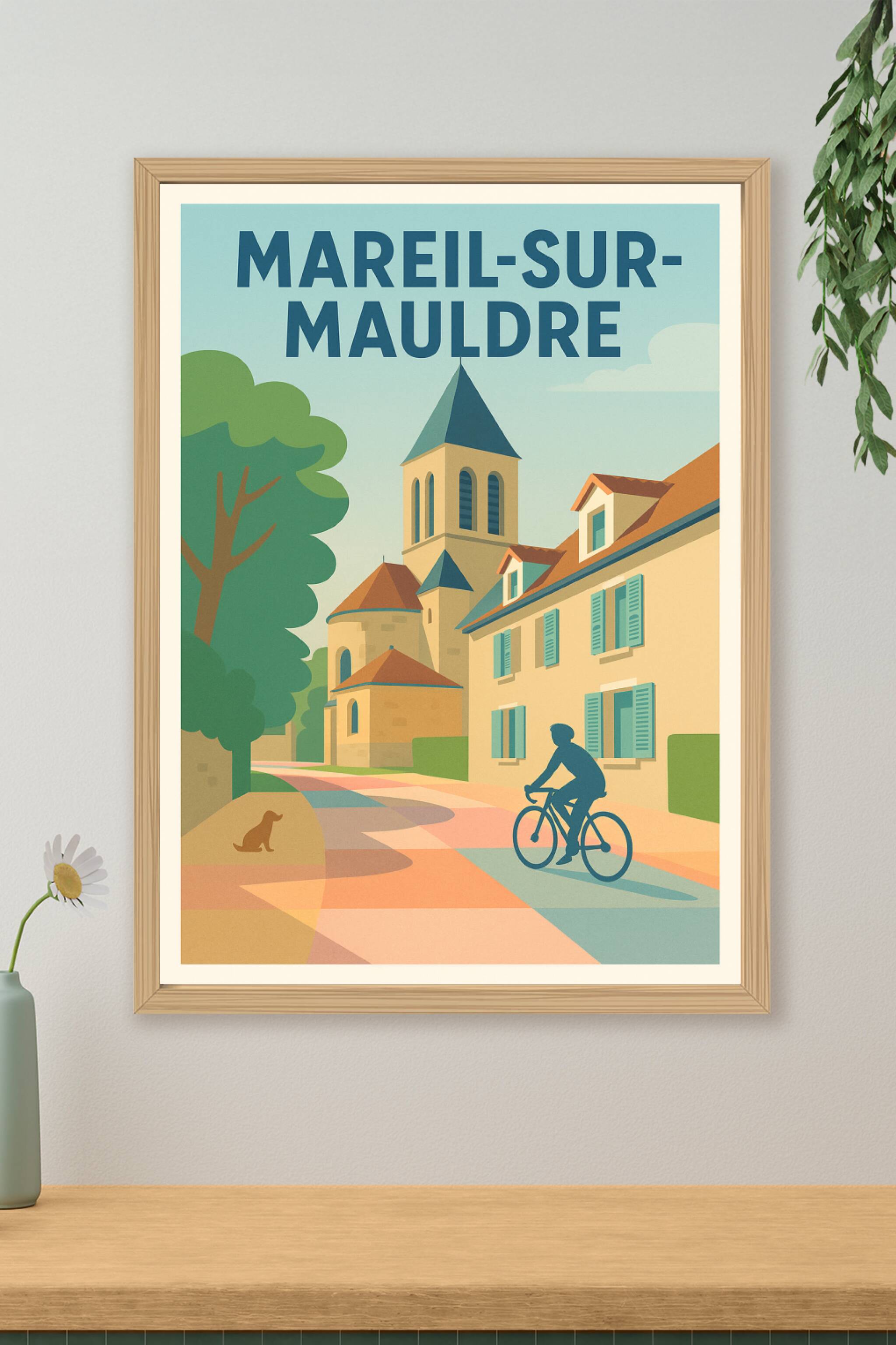 Affiche de Mareil-sur-Mauldre - Escapade paisible au cœur du village