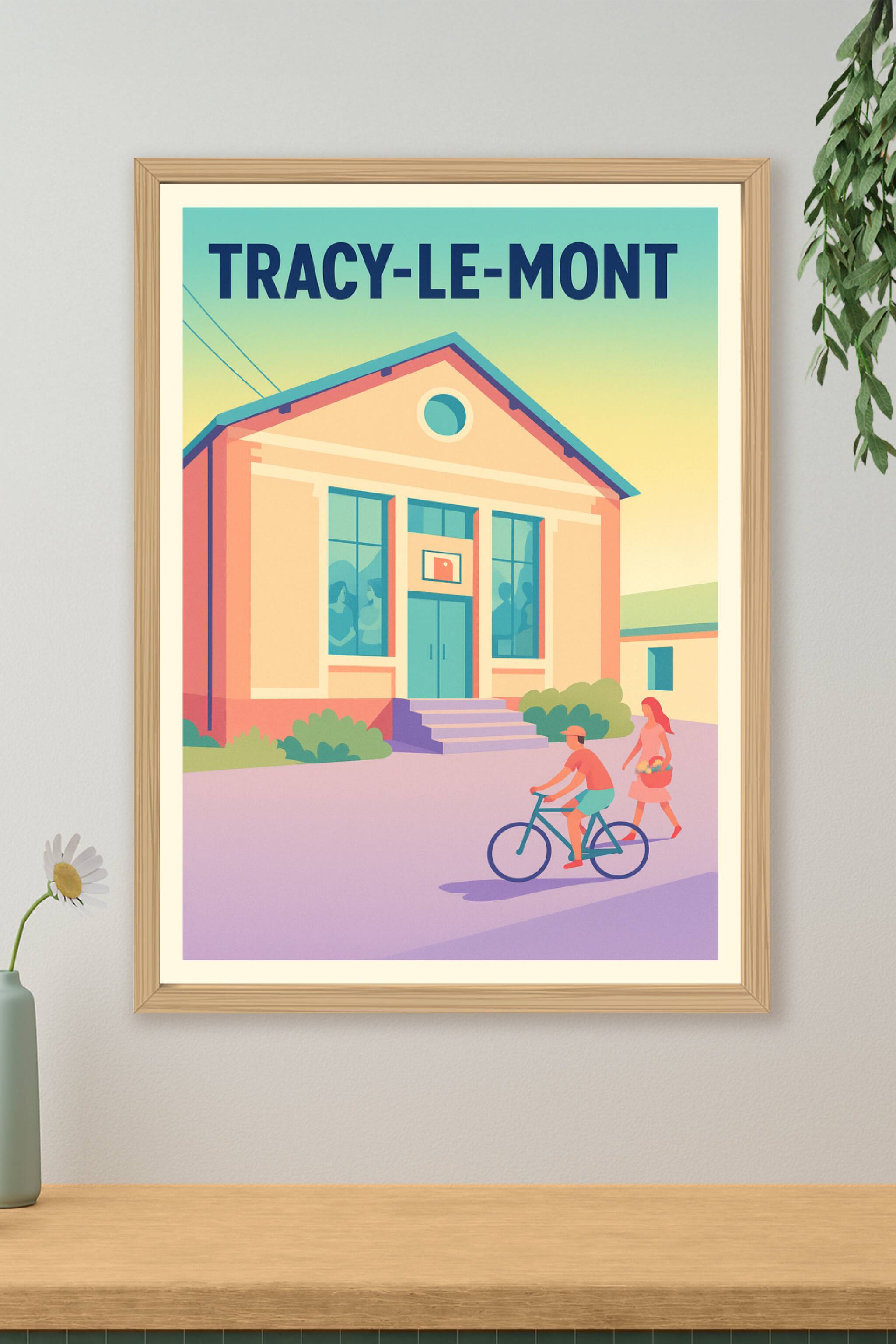 Affiche de Tracy-le-Mont - Douceur et tranquillité au cœur du village