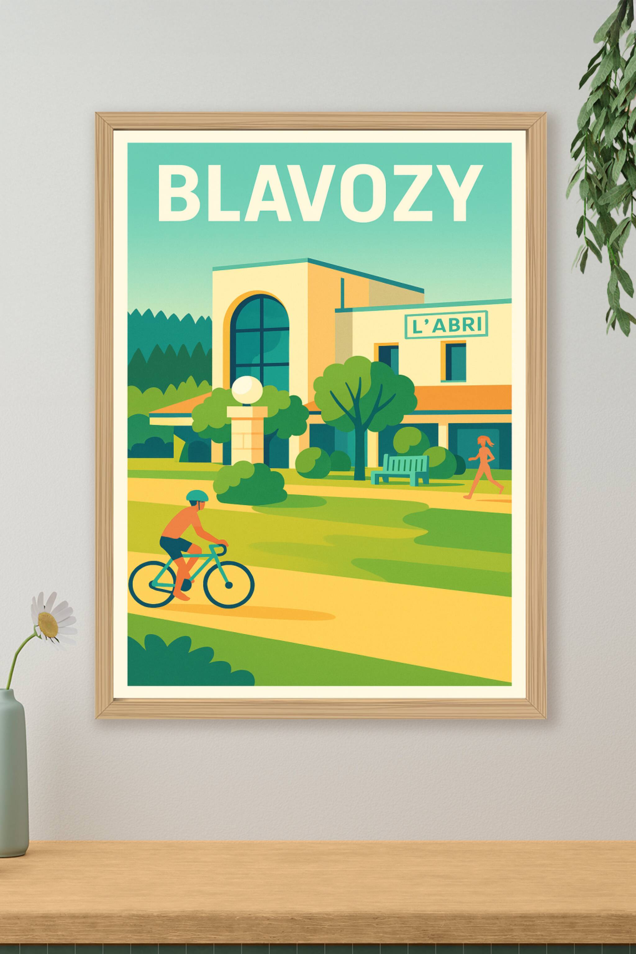 Affiche de Blavozy - Un souffle de nature et de fraîcheur