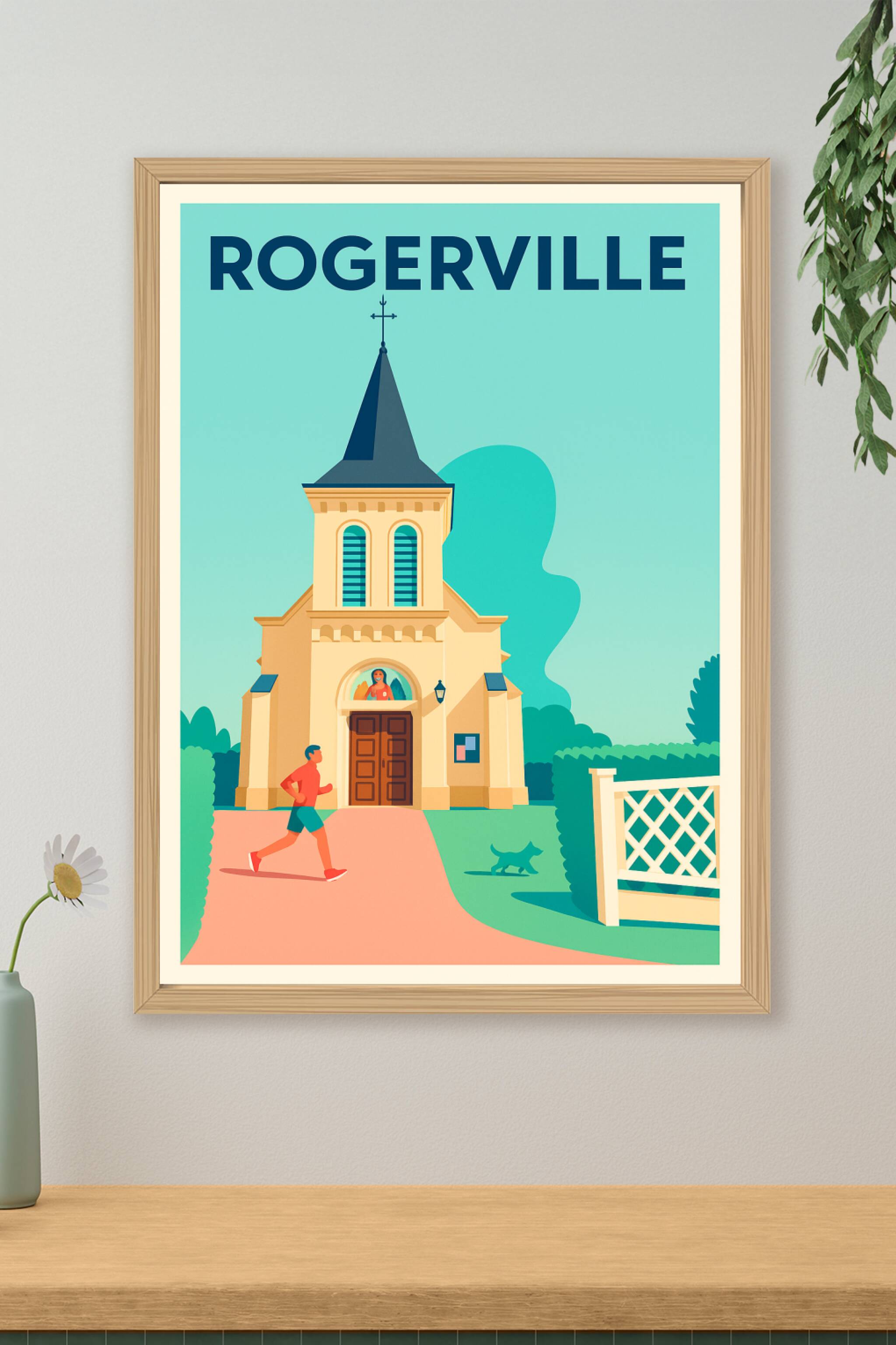 Affiche de Rogerville - Charme paisible et vie locale