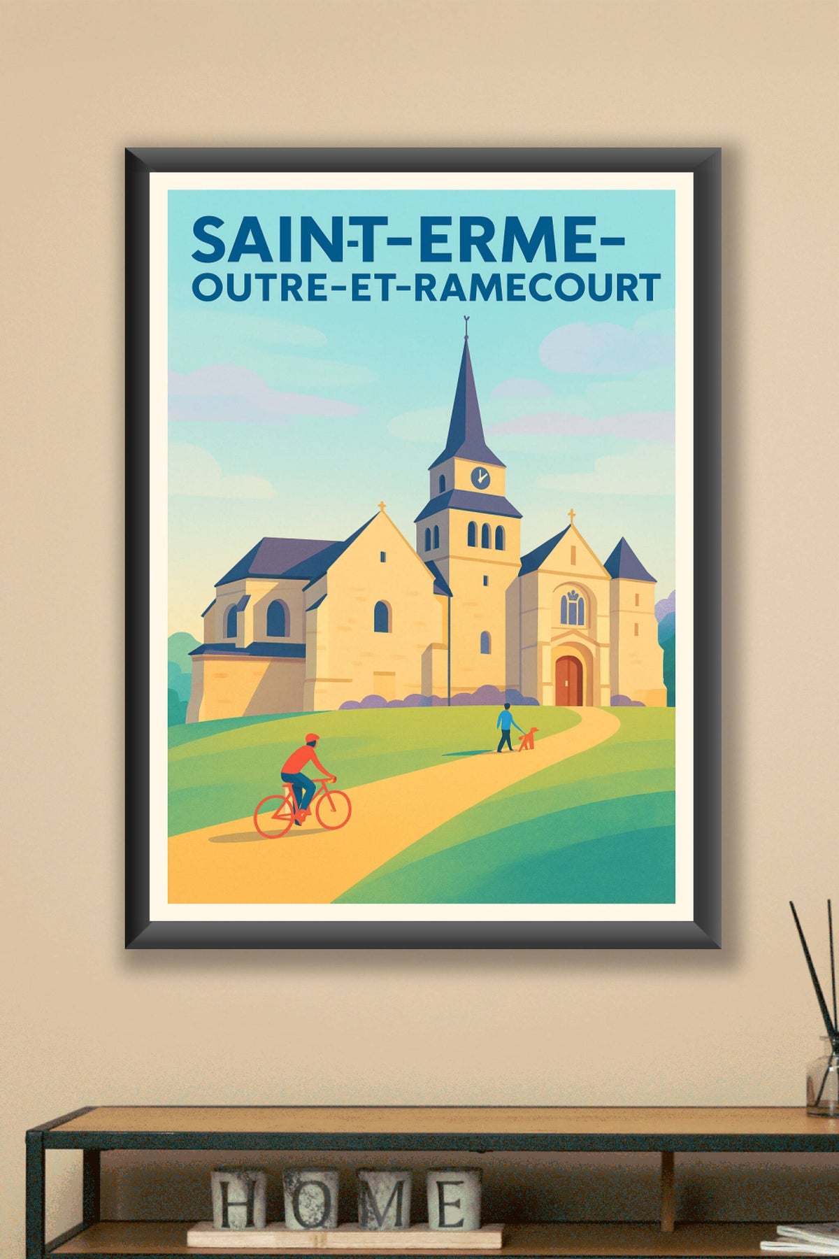 Affiche de Saint-Erme-Outre-et-Ramecourt - Charme et sérénité à l'église historique
